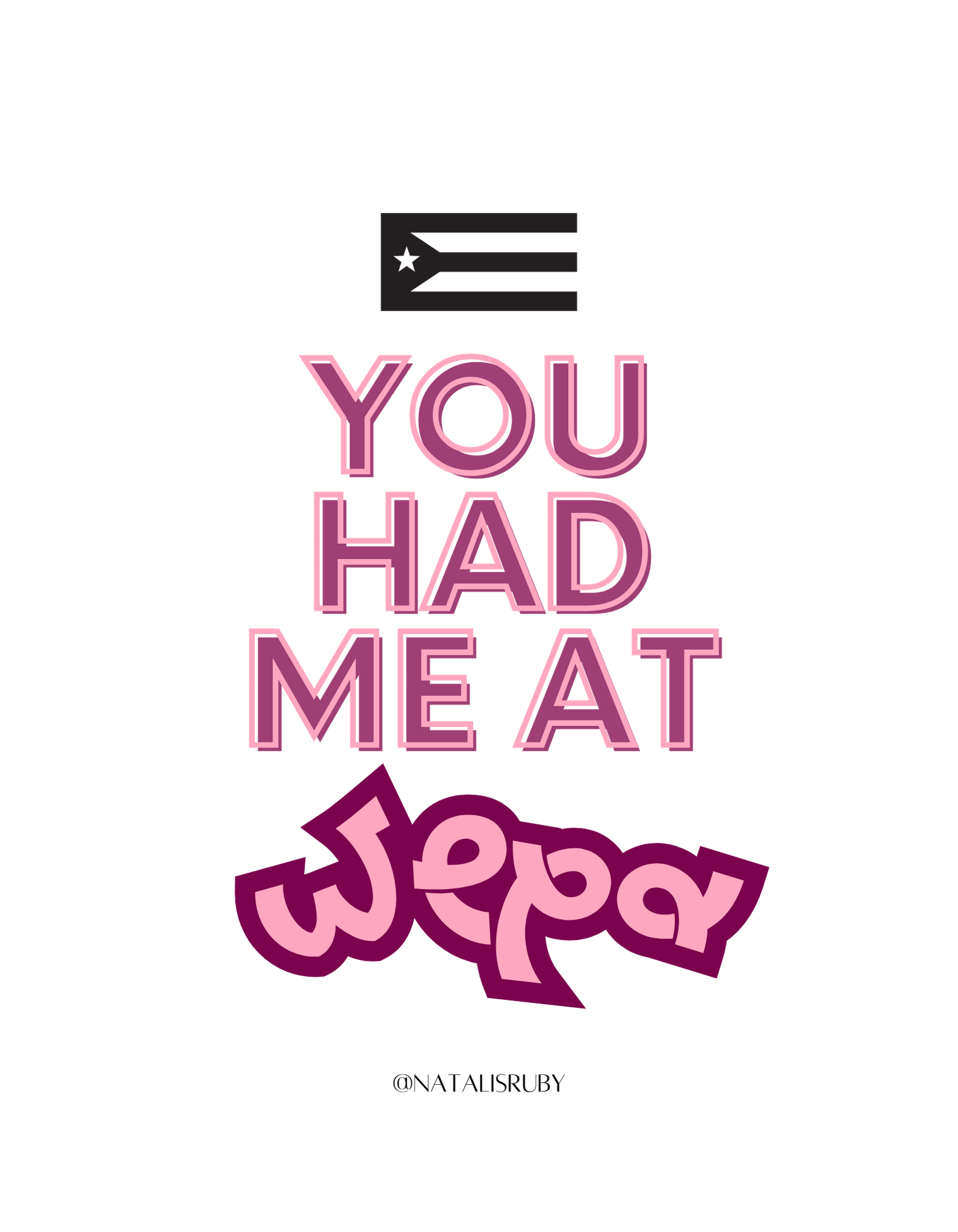Custom Pin Buttons - You Had Me at Wepa Design product thumbnail image