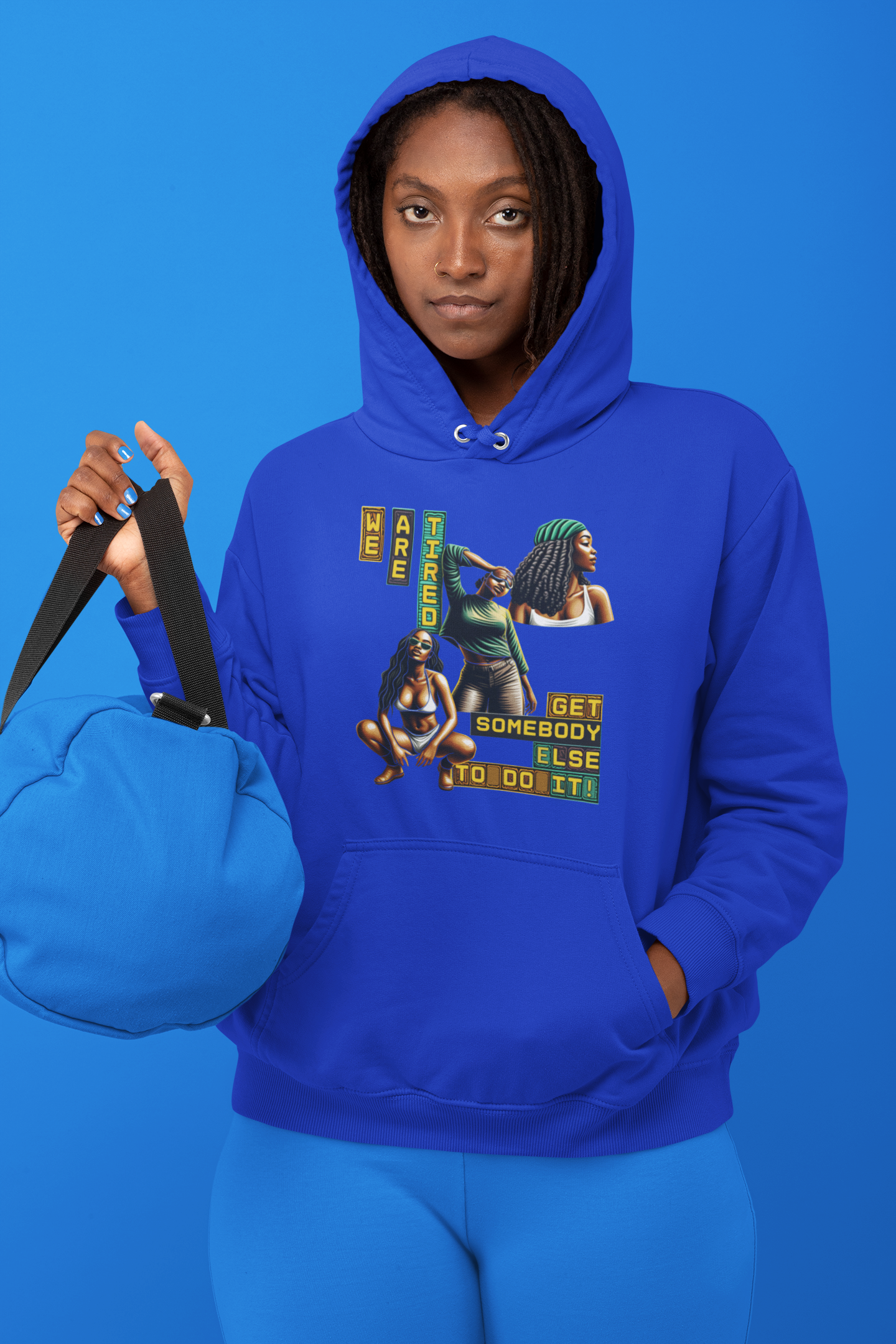 "We Are Tired." Get Somebody Else to Do It, 92% Black Women Shirt, Black Women Empowerment Shirt, Motivational Shirts for Black Women product thumbnail image