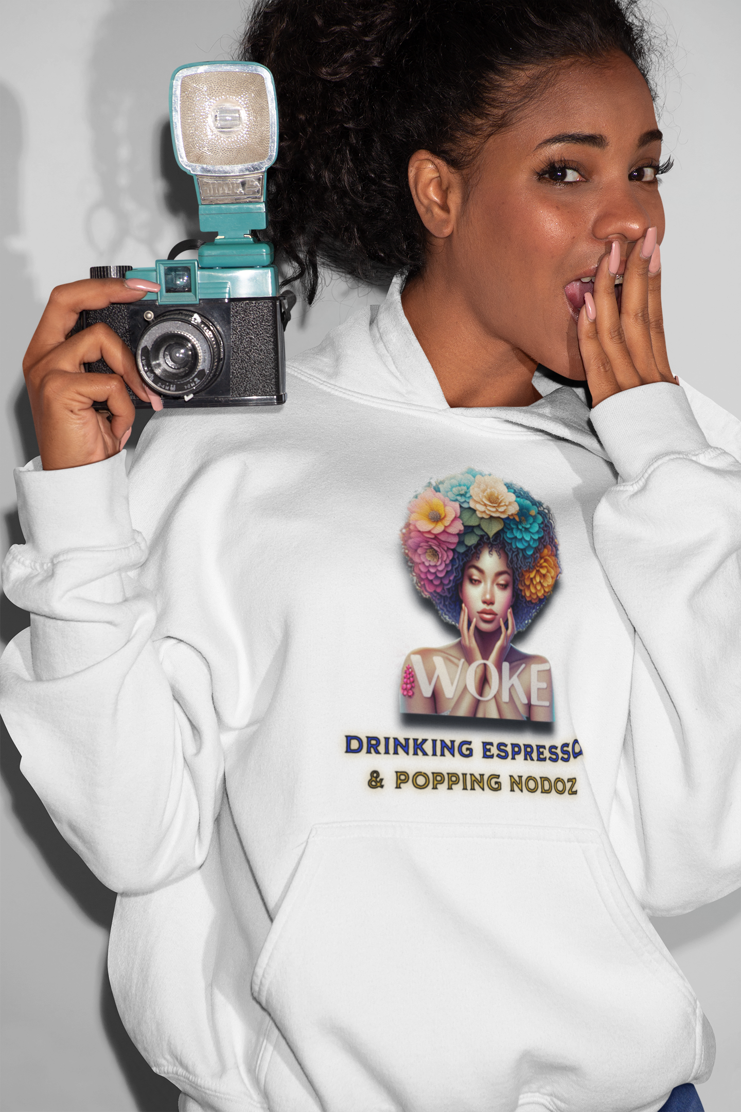 Woke Feminist Hoodie Because We Can't Sleep on our Government, 92% Black Woman's Power, Melanin Women Shirts, Black Girl Magic Hoodies, Black Women Woke Shirt