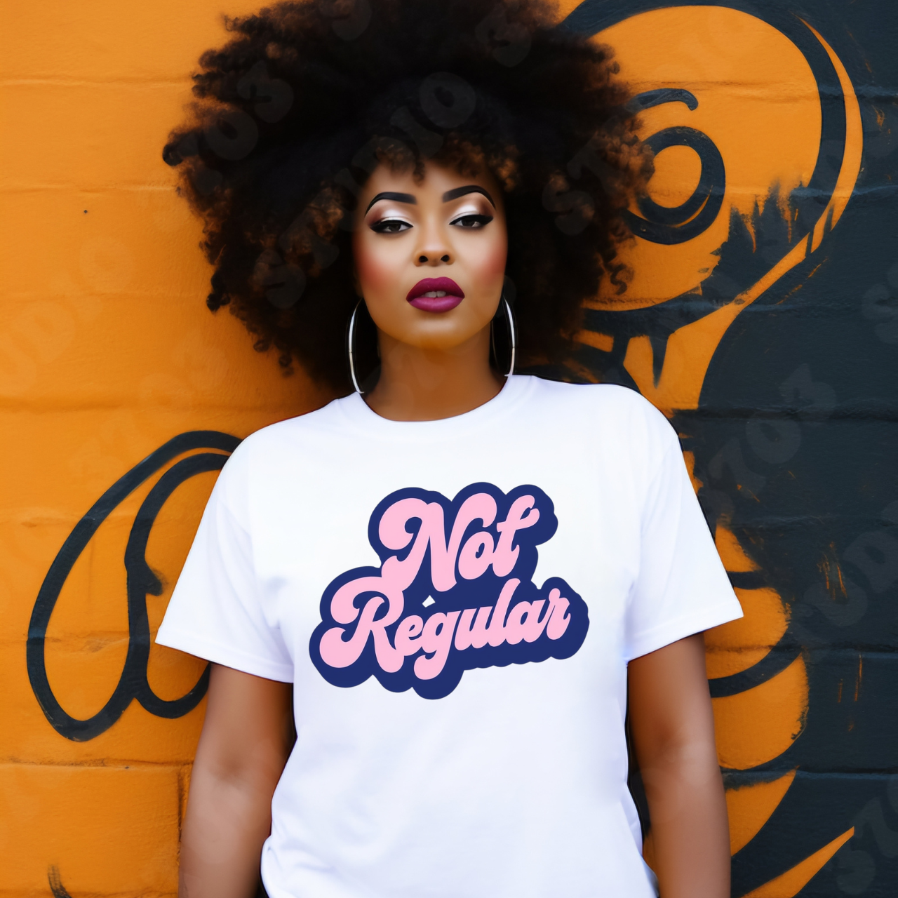Not Regular Unisex Softstyle T-Shirt product thumbnail image Not Regular Unisex Softstyle T-Shirt product thumbnail image