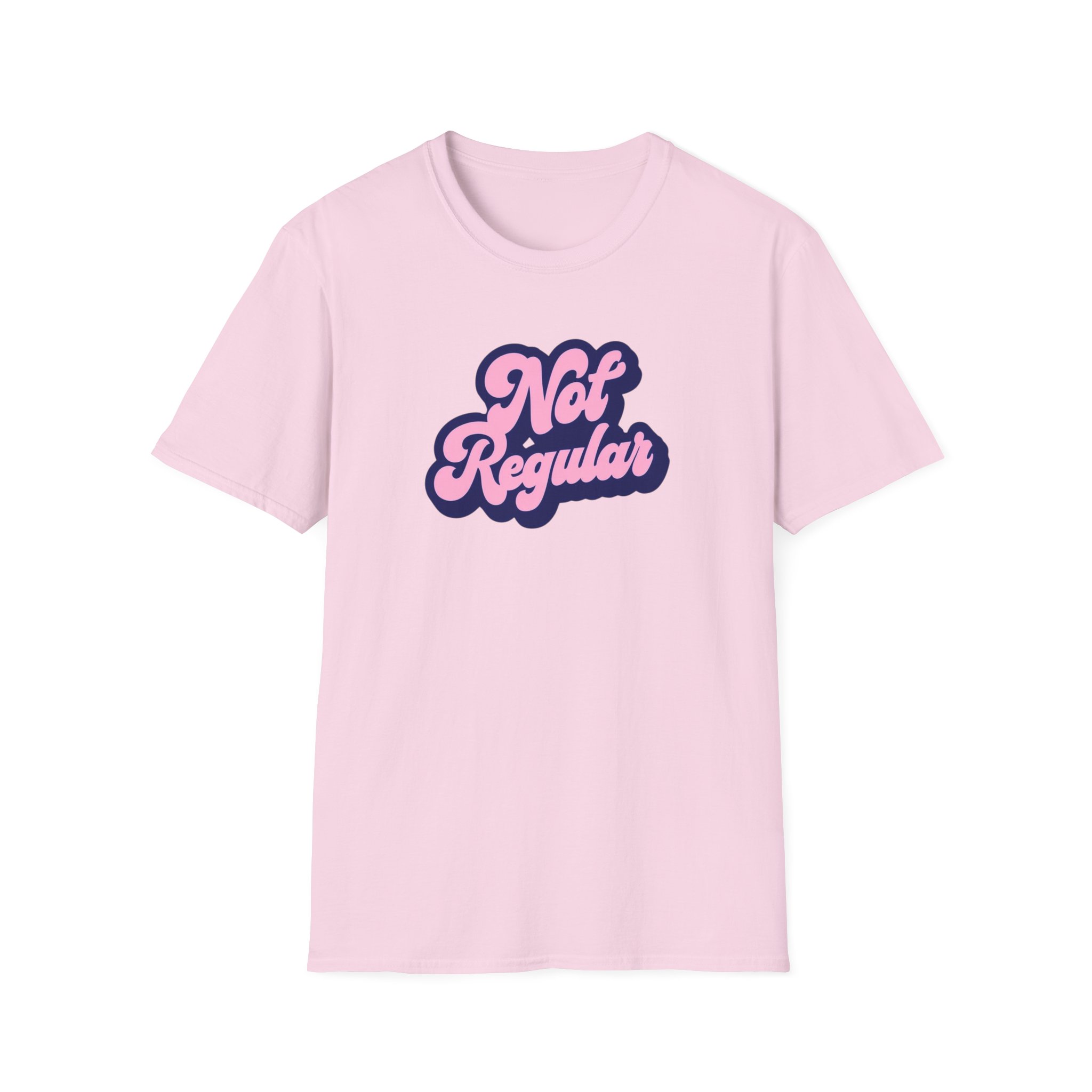 Not Regular Unisex Softstyle T-Shirt product thumbnail image Not Regular Unisex Softstyle T-Shirt product thumbnail image
