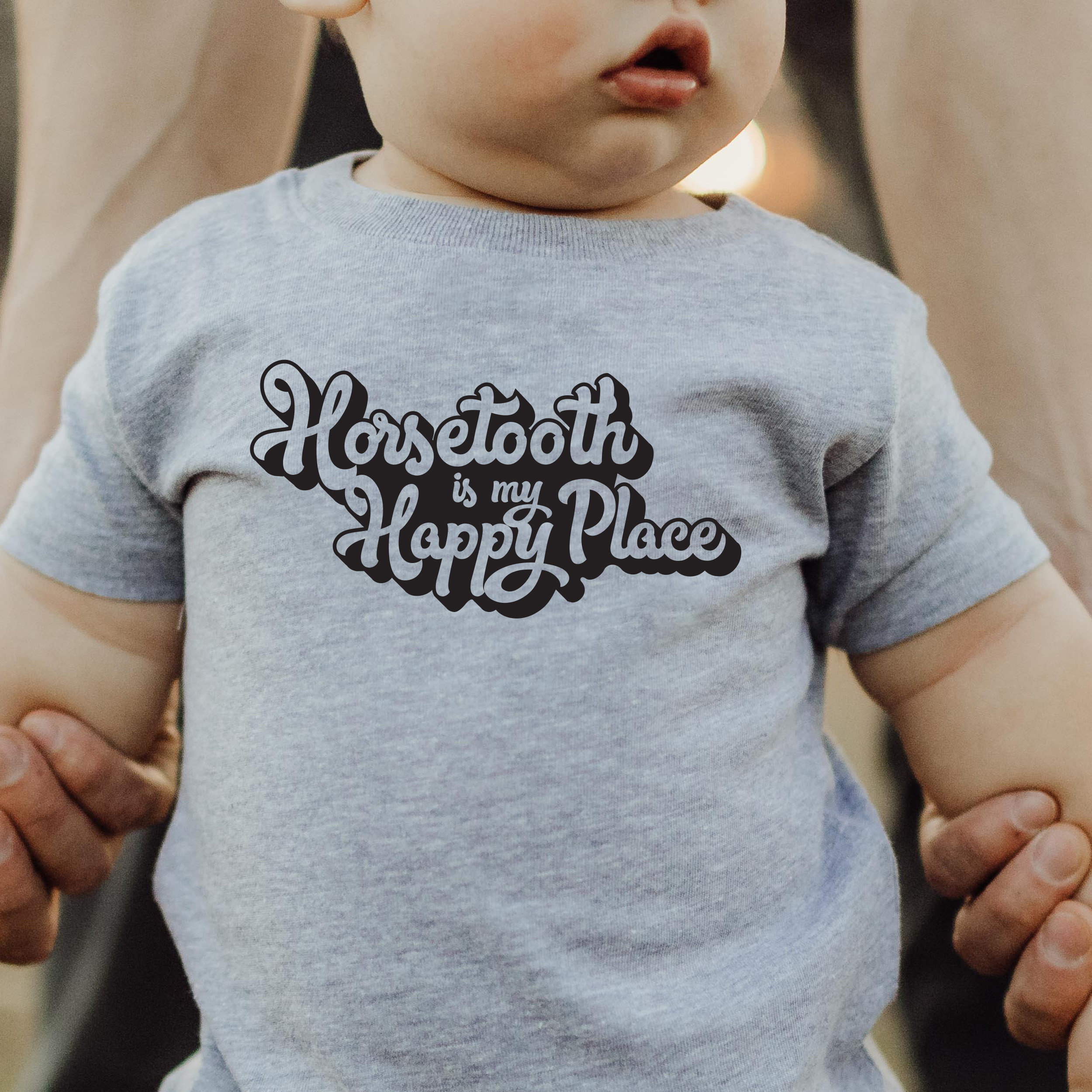 Horsetooth is My Happy Place - Baby T-Shirt Horsetooth is My Happy Place - Baby T-Shirt