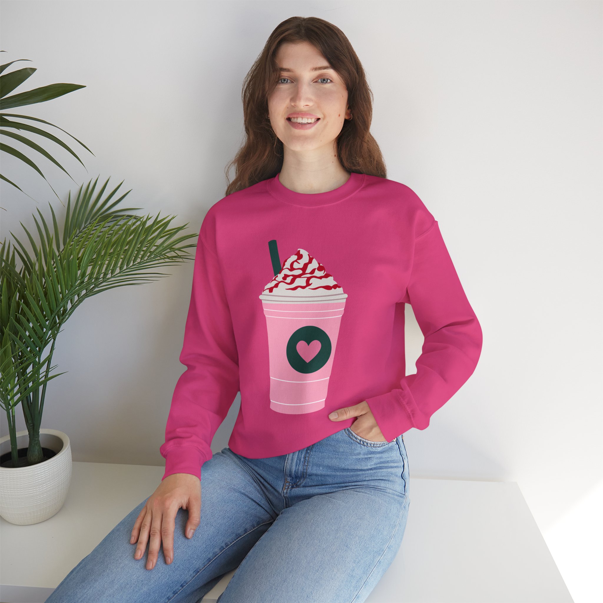 Love you Latte Sweatshirt Unisex Heavy Blend™ Crewneck Sweatshirt product thumbnail image Love you Latte Sweatshirt Unisex Heavy Blend™ Crewneck Sweatshirt product thumbnail image