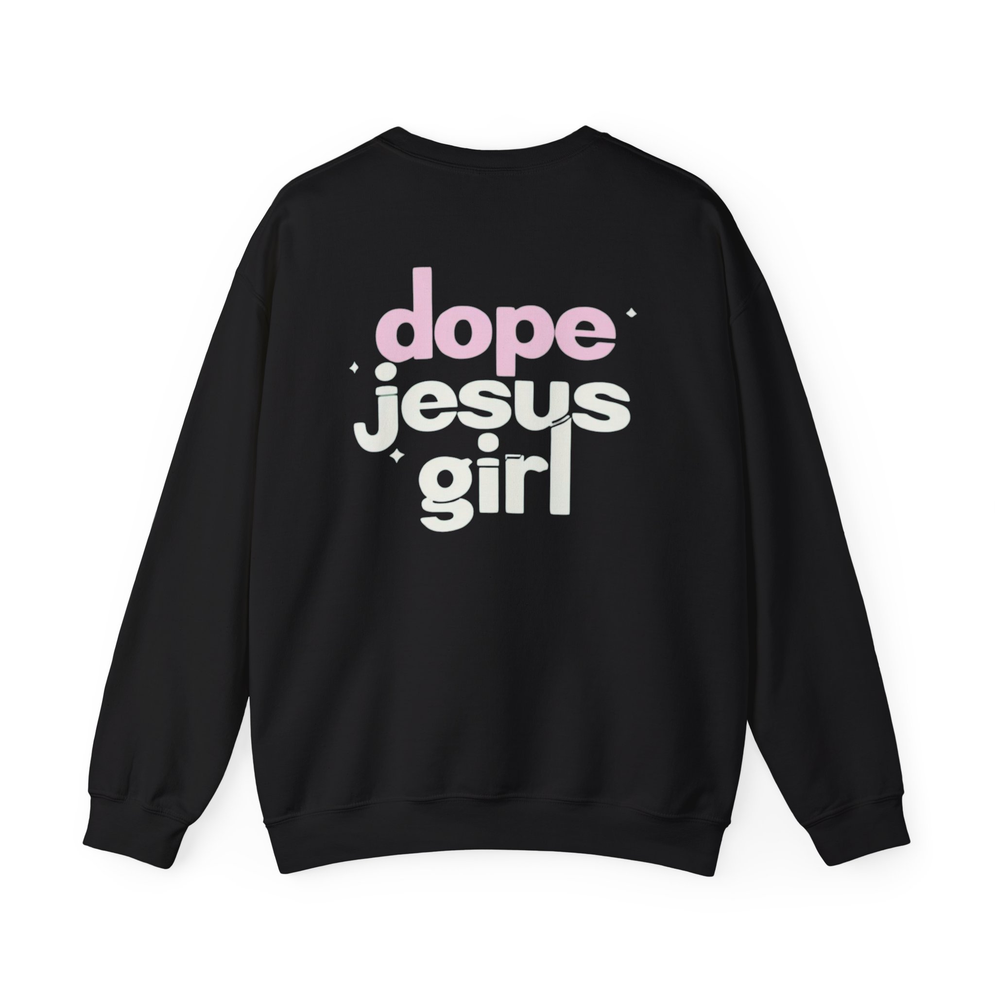 Dope Jesus Girl Unisex Heavy Blend™ Crewneck Sweatshirt product thumbnail image Dope Jesus Girl Unisex Heavy Blend™ Crewneck Sweatshirt product thumbnail image