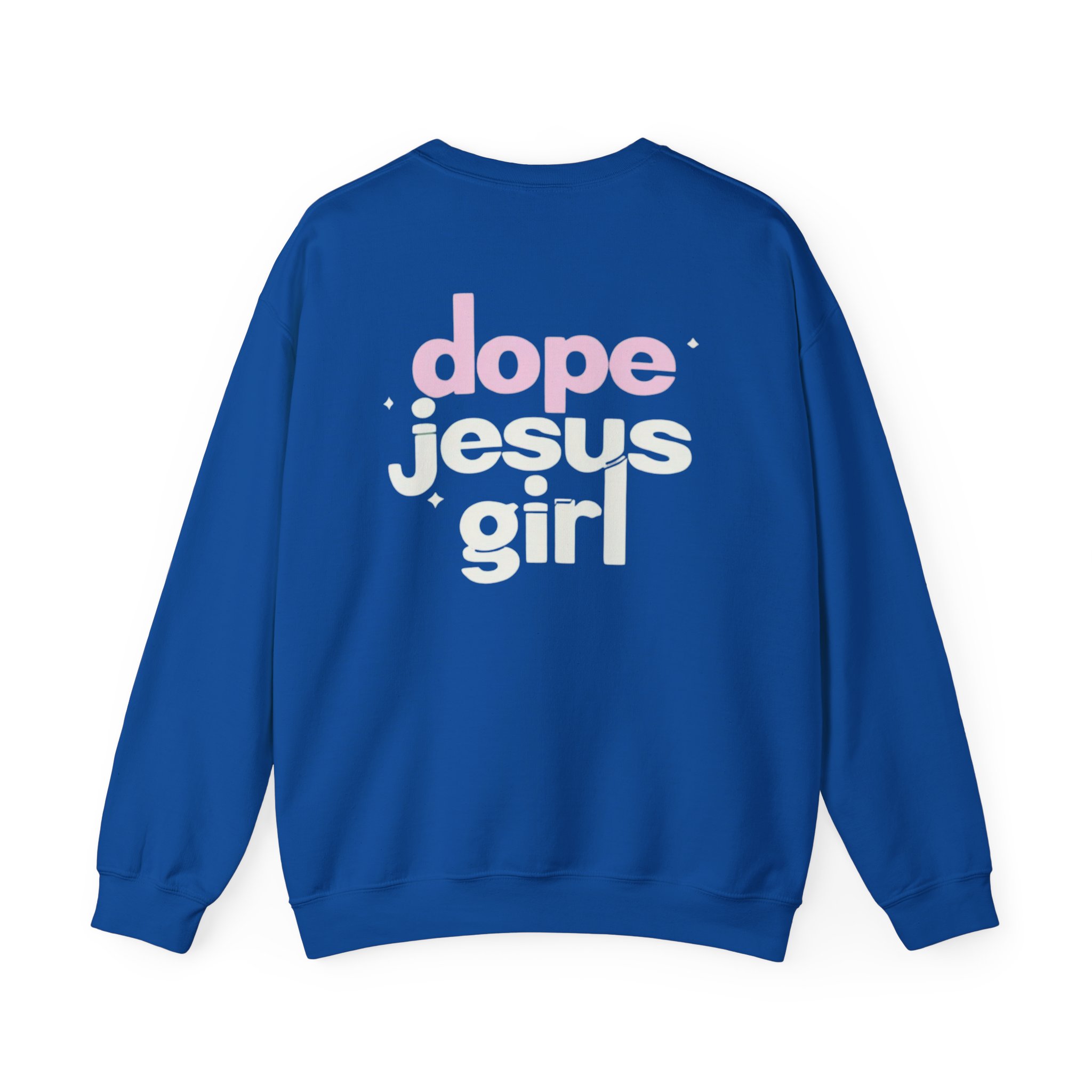 Dope Jesus Girl Unisex Heavy Blend™ Crewneck Sweatshirt product thumbnail image Dope Jesus Girl Unisex Heavy Blend™ Crewneck Sweatshirt product thumbnail image