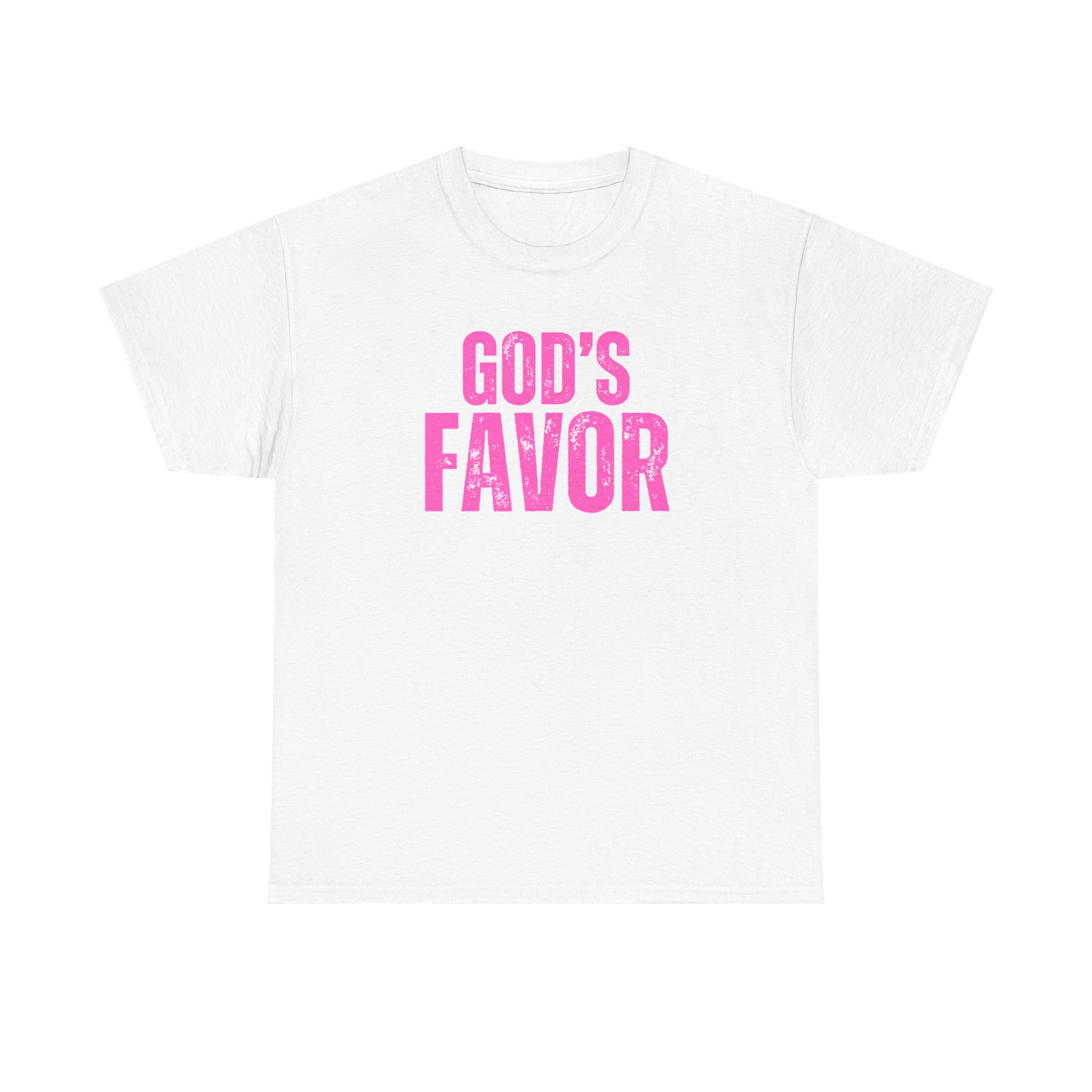 God's Favor Unisex Heavy Cotton Tee product thumbnail image God's Favor Unisex Heavy Cotton Tee product thumbnail image