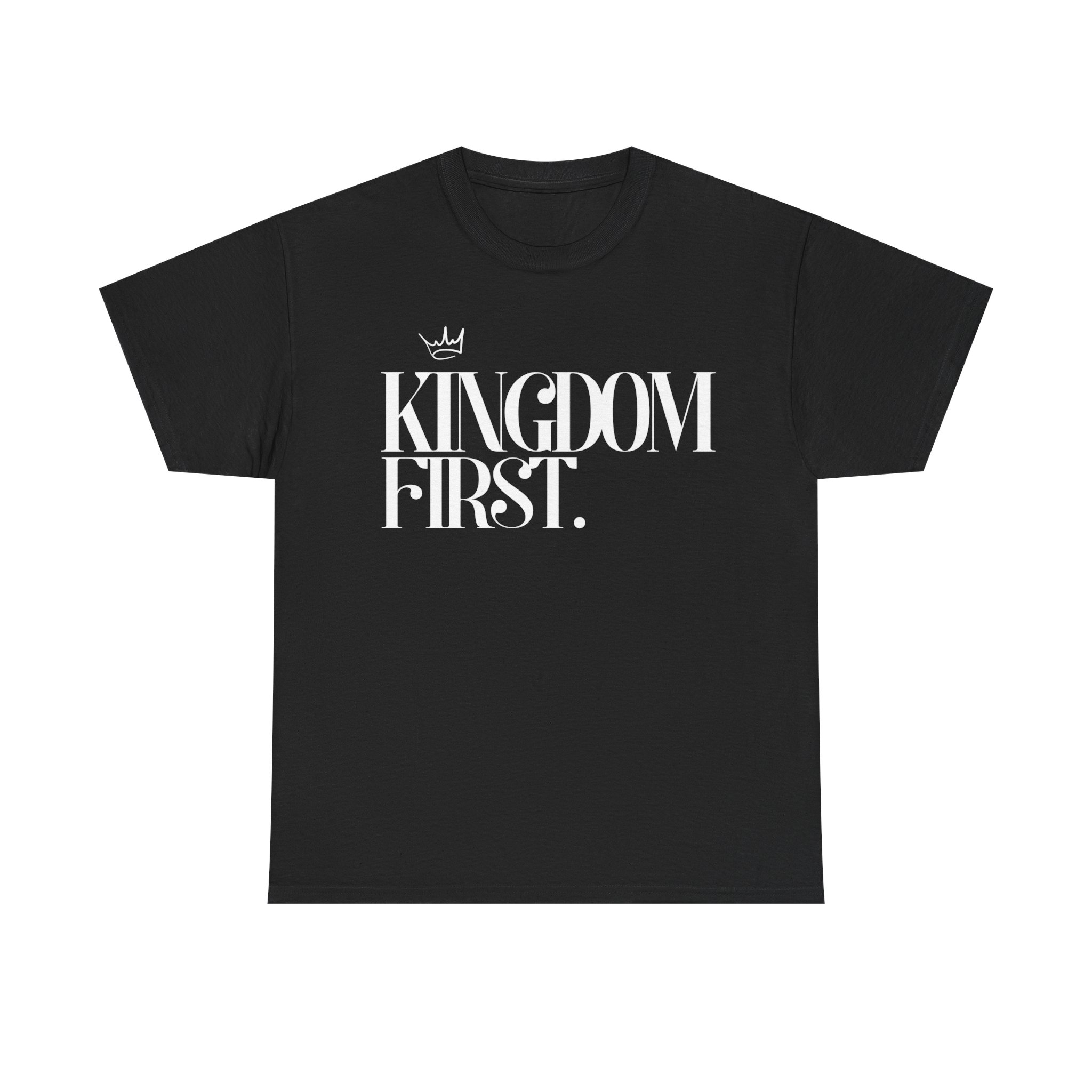 Kingdom First Unisex Heavy Cotton Tee product thumbnail image Kingdom First Unisex Heavy Cotton Tee product thumbnail image