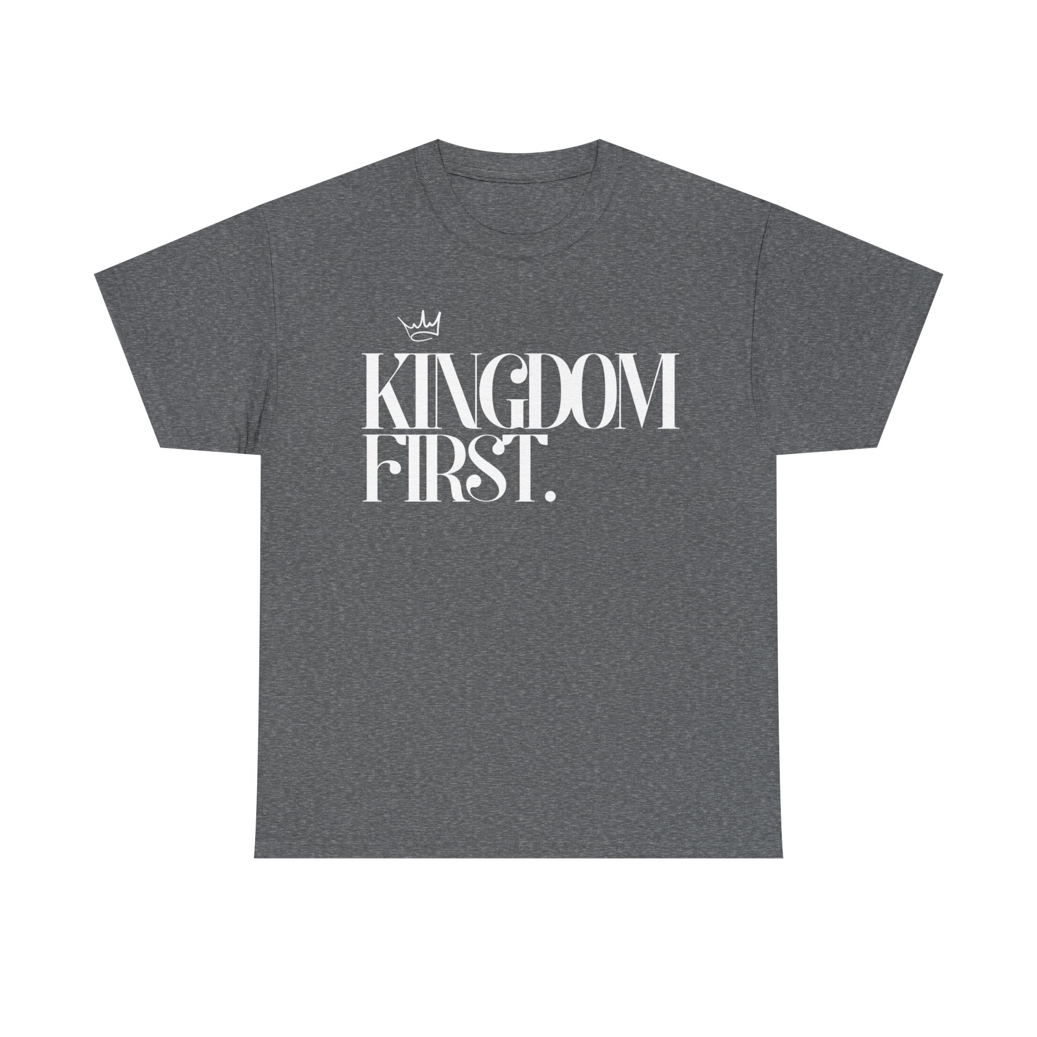 Kingdom First Unisex Heavy Cotton Tee product thumbnail image Kingdom First Unisex Heavy Cotton Tee product thumbnail image