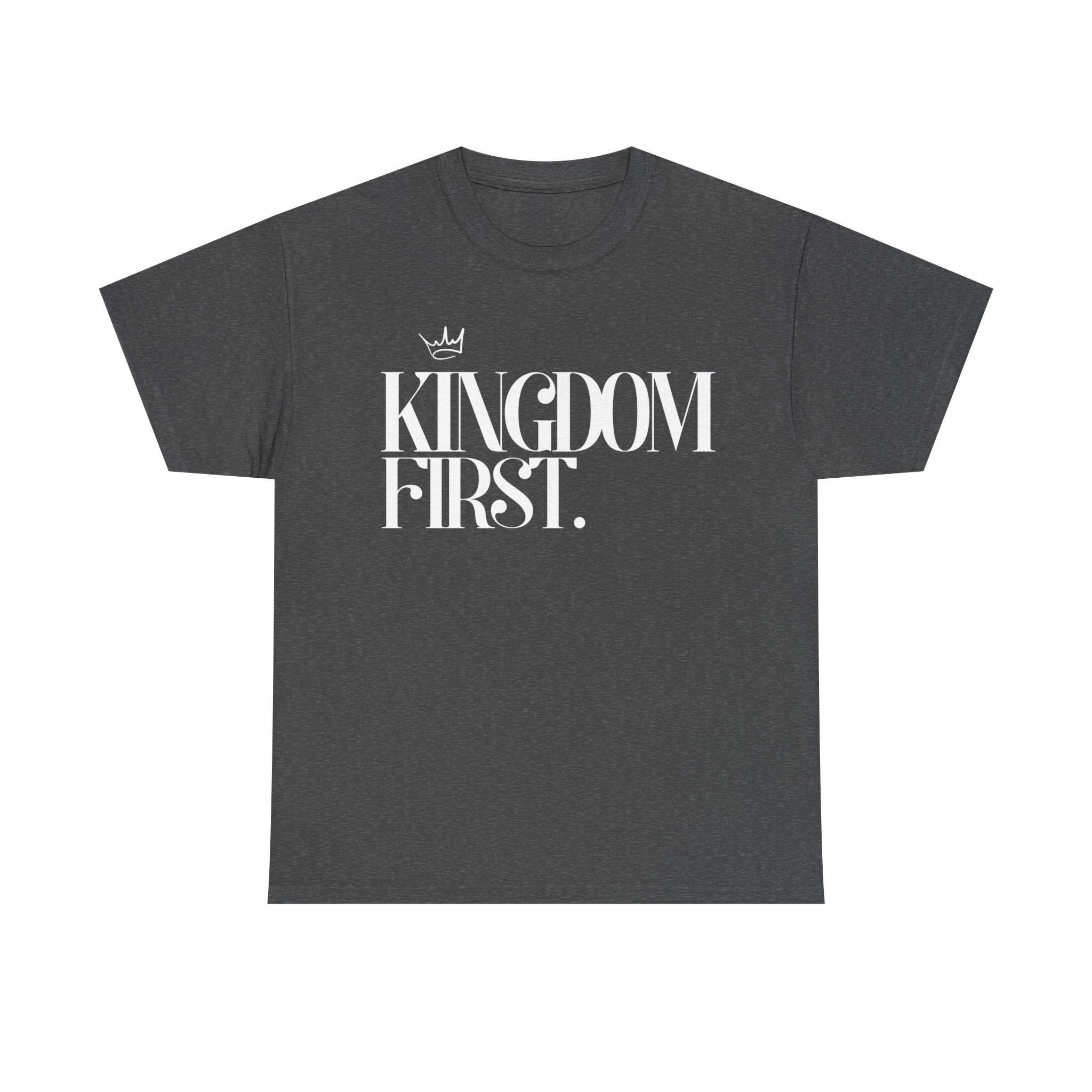 Kingdom First Unisex Heavy Cotton Tee product thumbnail image Kingdom First Unisex Heavy Cotton Tee product thumbnail image