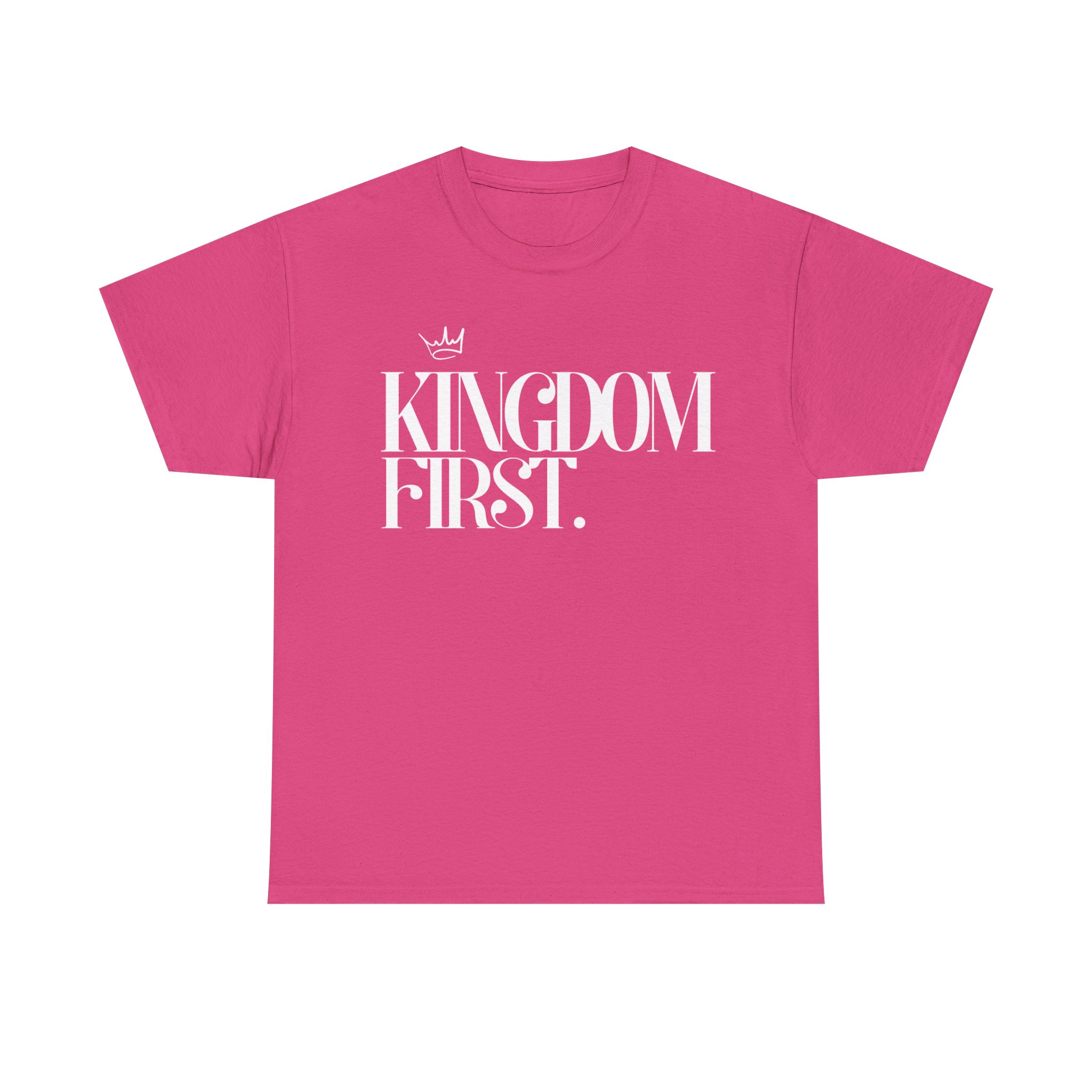 Kingdom First Unisex Heavy Cotton Tee product thumbnail image Kingdom First Unisex Heavy Cotton Tee product thumbnail image