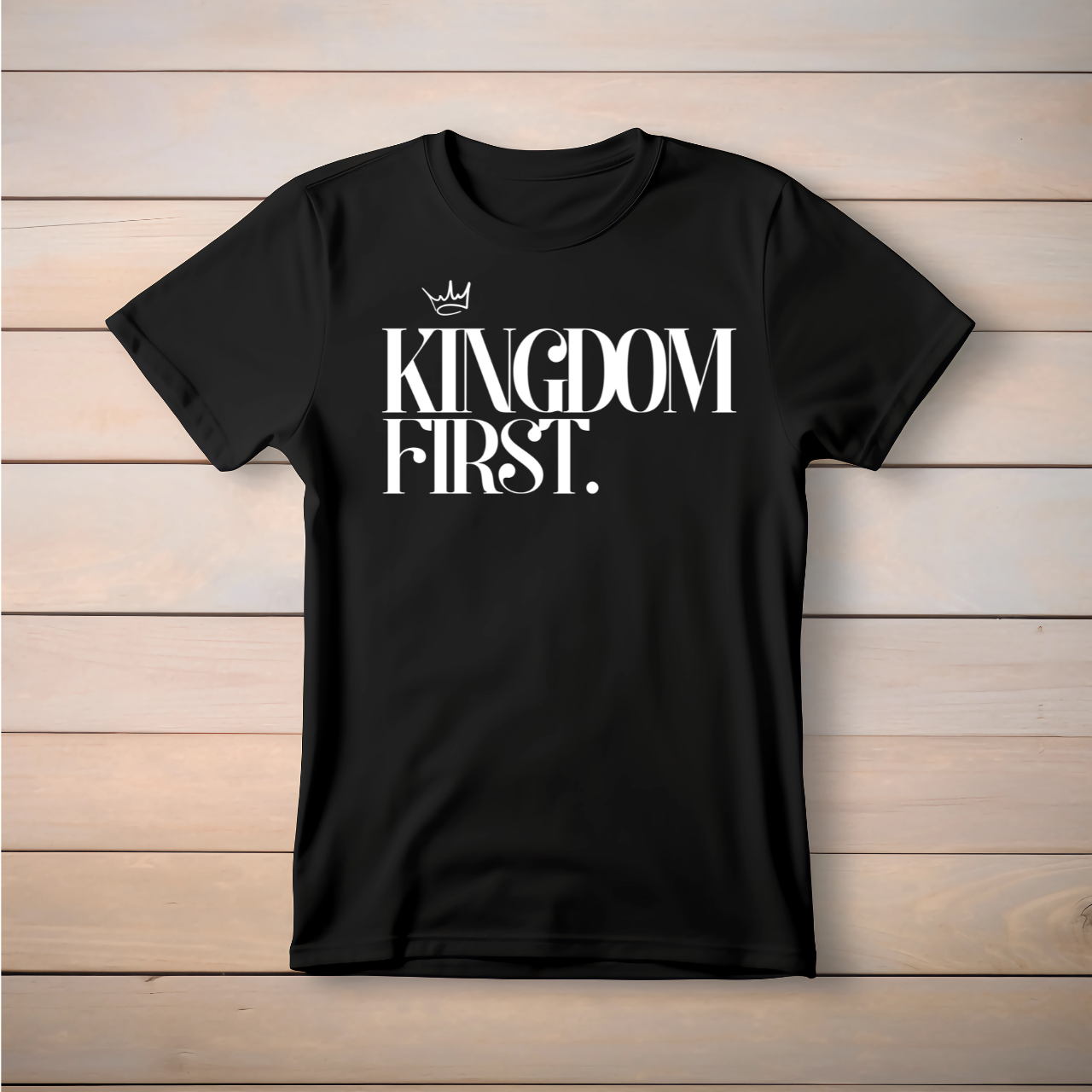 Kingdom First Unisex Heavy Cotton Tee product thumbnail image Kingdom First Unisex Heavy Cotton Tee product thumbnail image