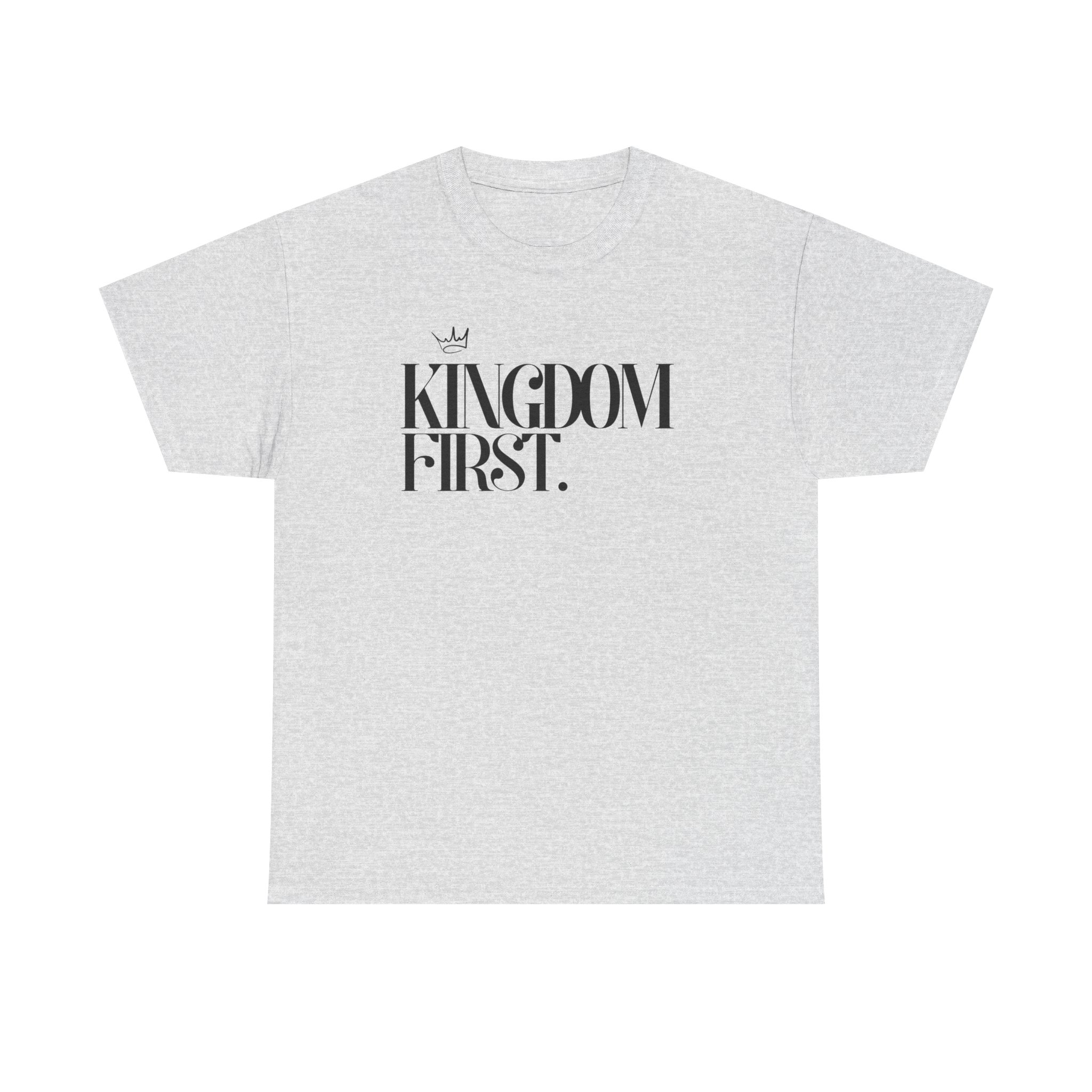 Kingdom First Unisex Heavy Cotton Tee product thumbnail image Kingdom First Unisex Heavy Cotton Tee product thumbnail image