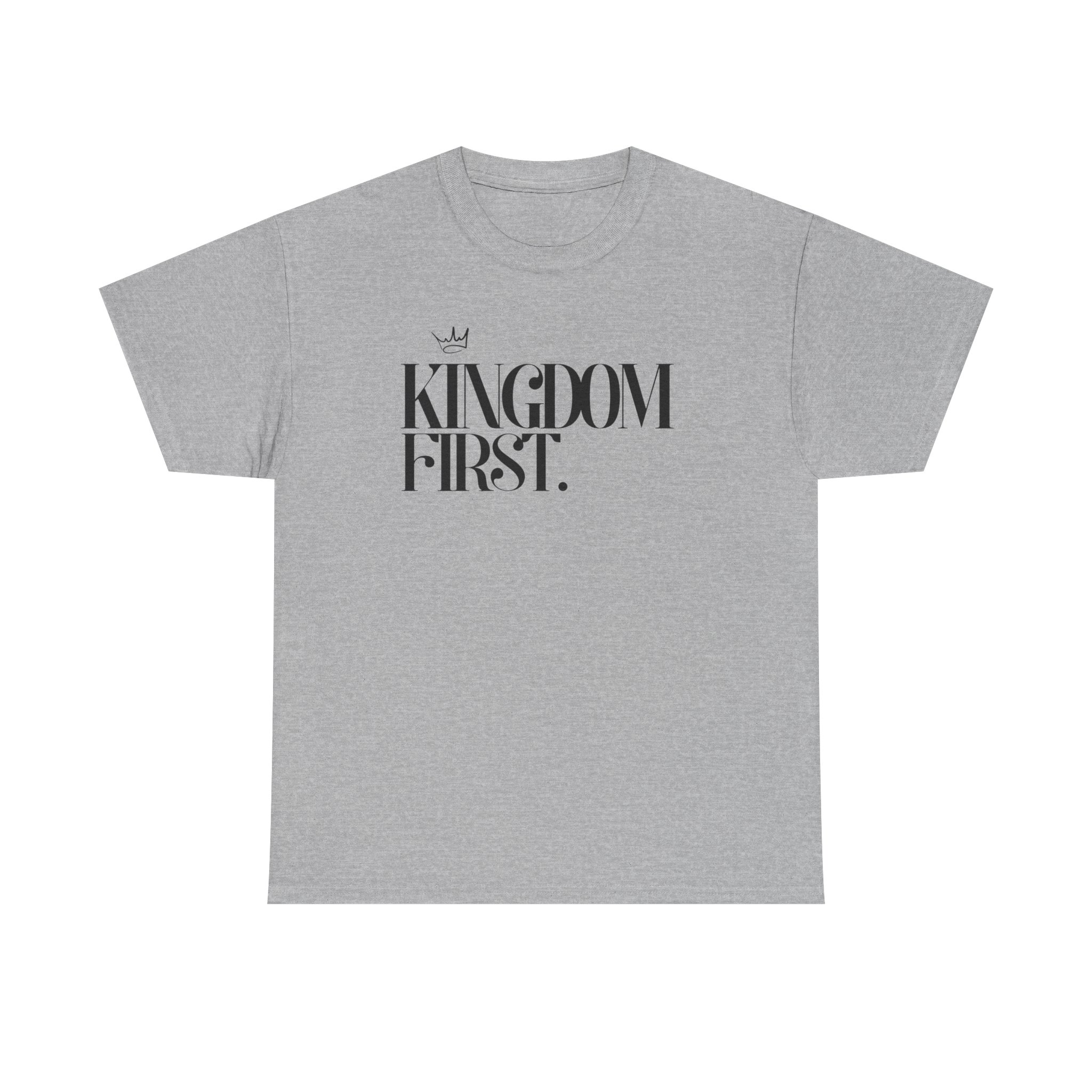 Kingdom First Unisex Heavy Cotton Tee product thumbnail image Kingdom First Unisex Heavy Cotton Tee product thumbnail image
