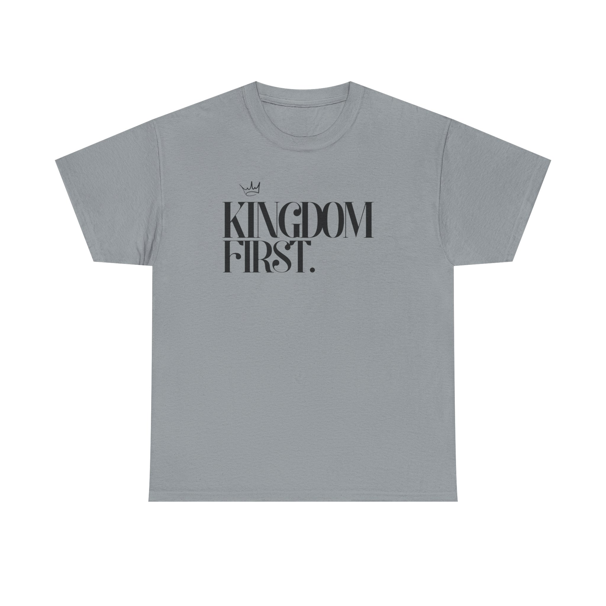 Kingdom First Unisex Heavy Cotton Tee product thumbnail image Kingdom First Unisex Heavy Cotton Tee product thumbnail image