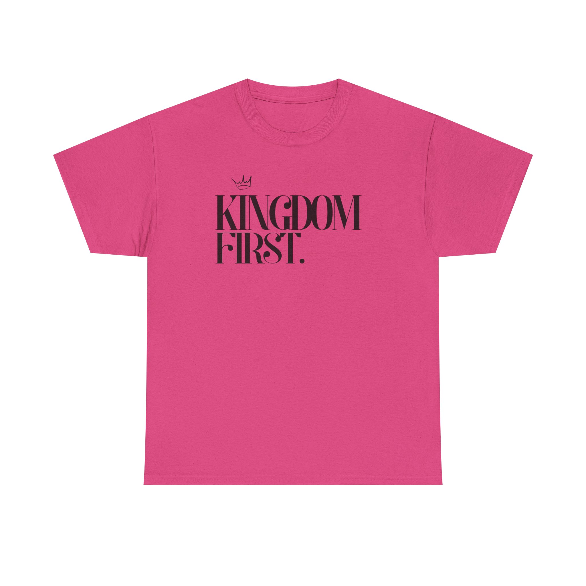 Kingdom First Unisex Heavy Cotton Tee product thumbnail image Kingdom First Unisex Heavy Cotton Tee product thumbnail image