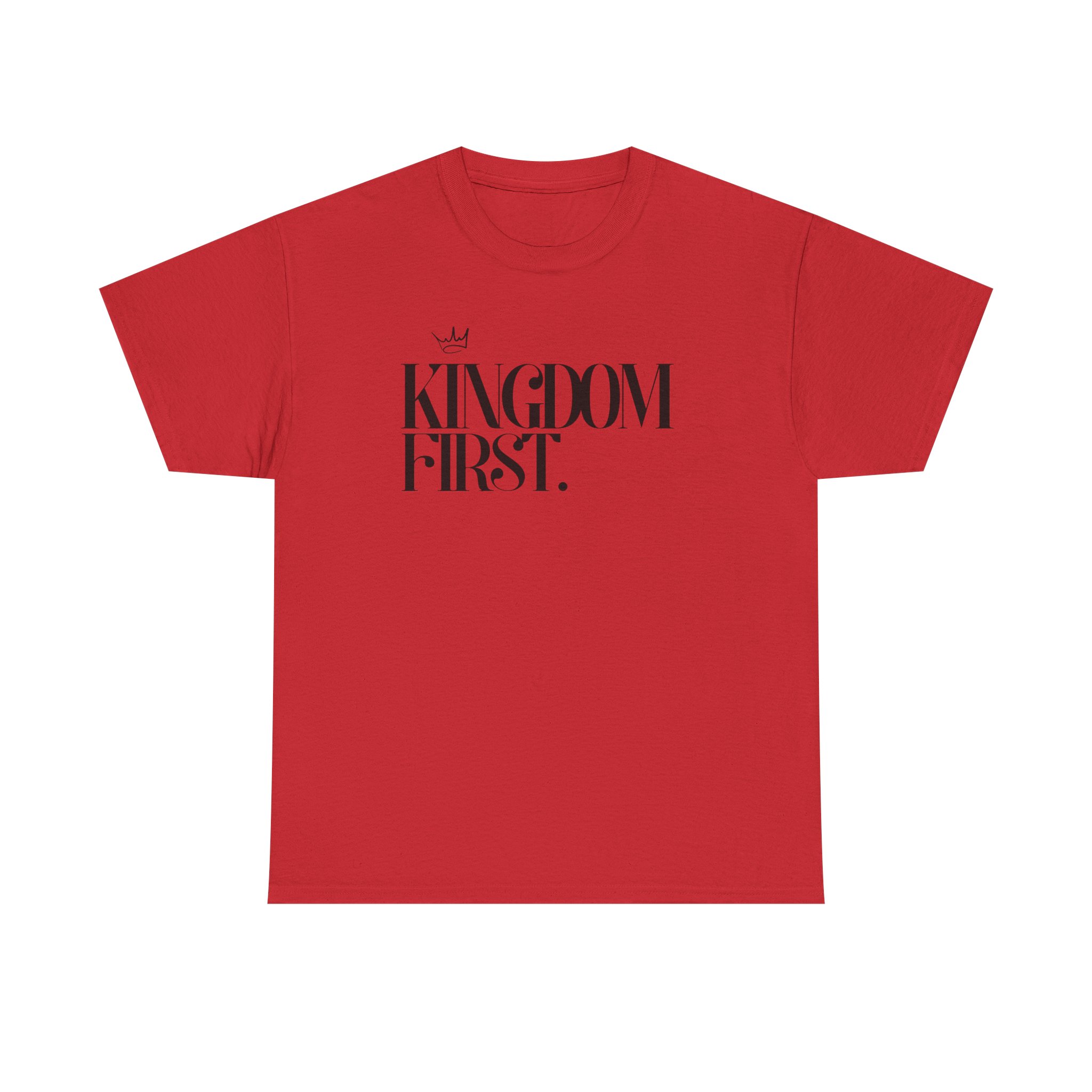 Kingdom First Unisex Heavy Cotton Tee product thumbnail image Kingdom First Unisex Heavy Cotton Tee product thumbnail image