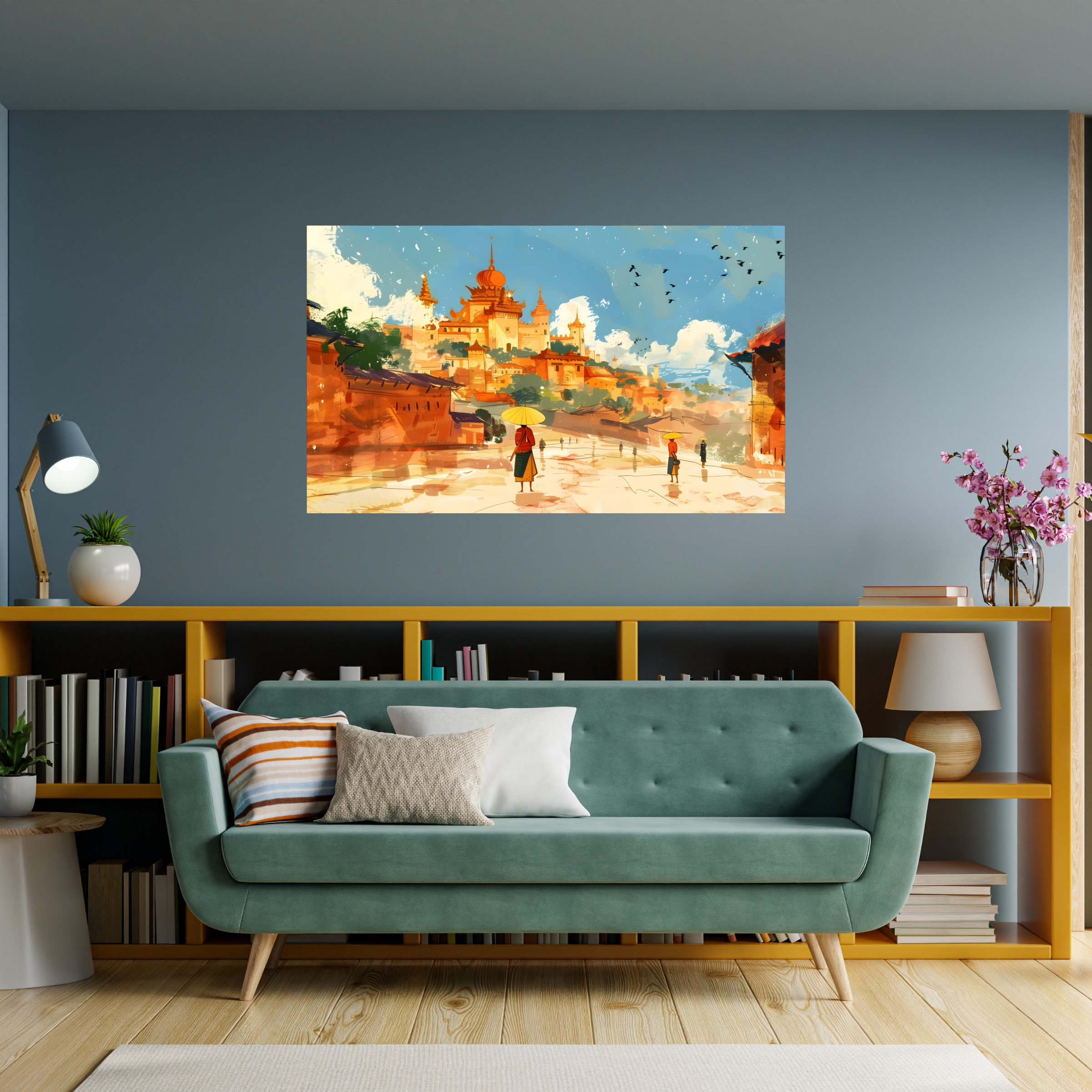 Mandalay City Birmania Horizontal Posters product thumbnail image Mandalay City Birmania Horizontal Posters product thumbnail image