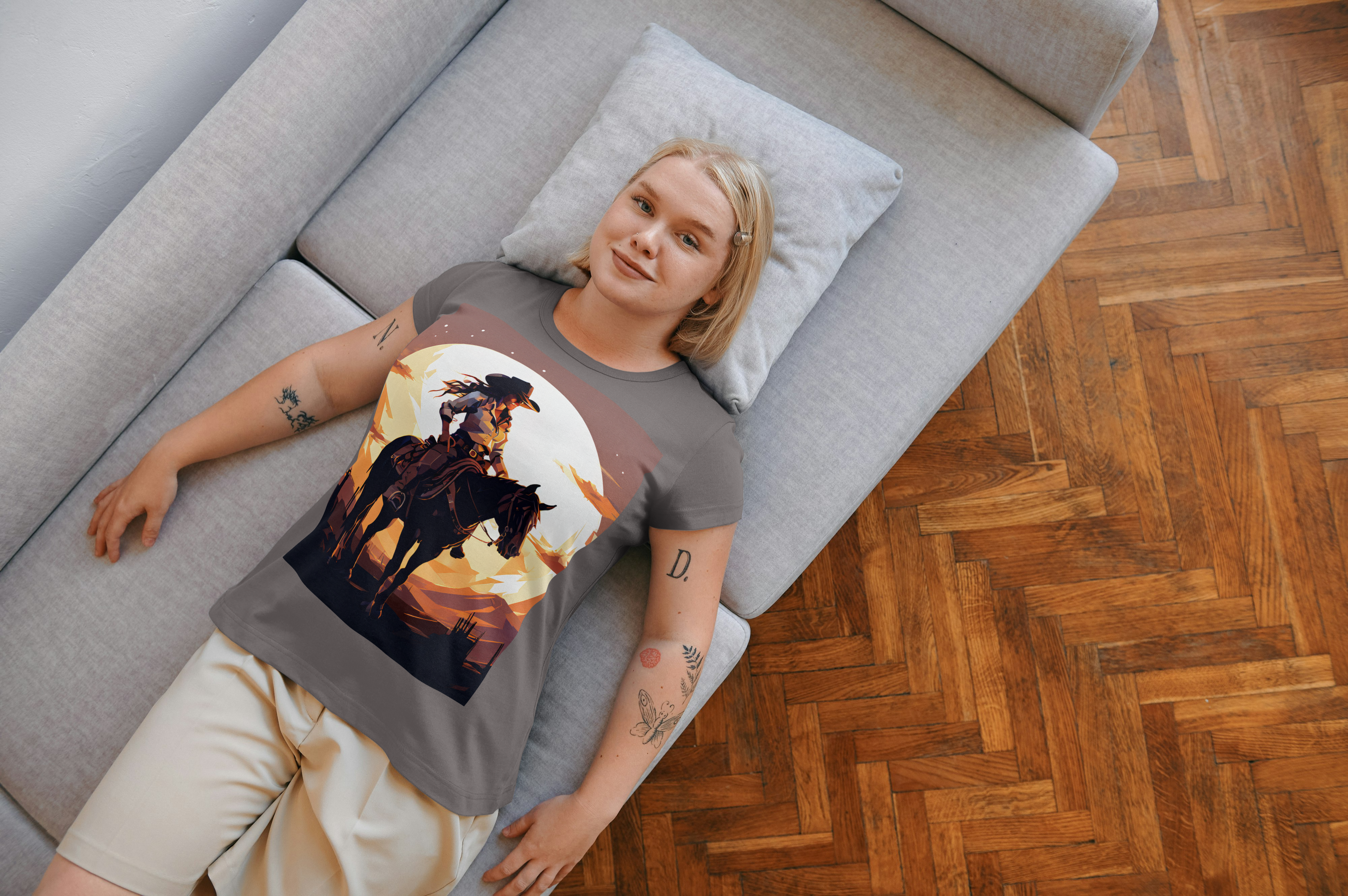 Moonlight Rider T-shirt product thumbnail image