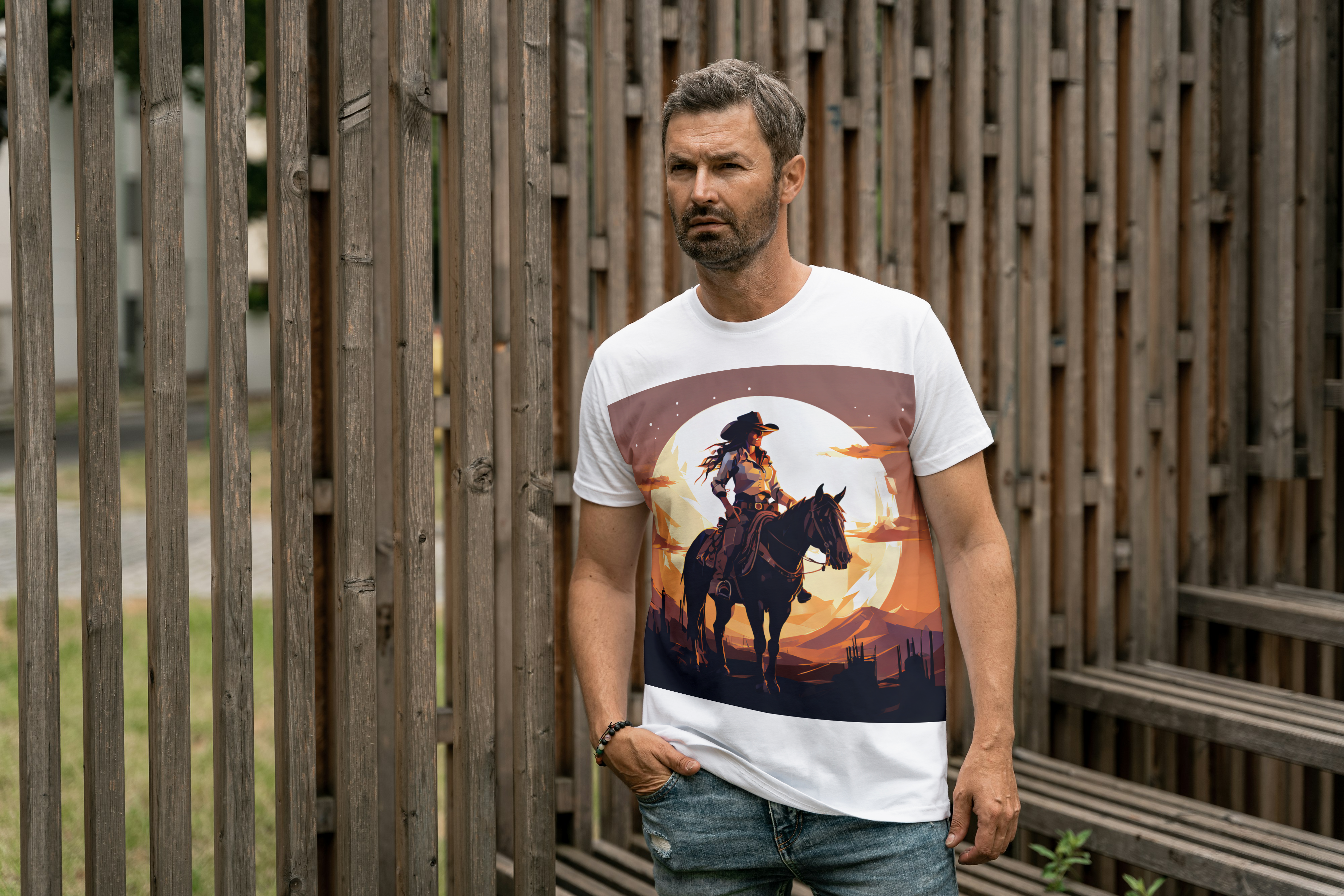 Moonlight Rider T-shirt product thumbnail image Moonlight Rider T-shirt product thumbnail image