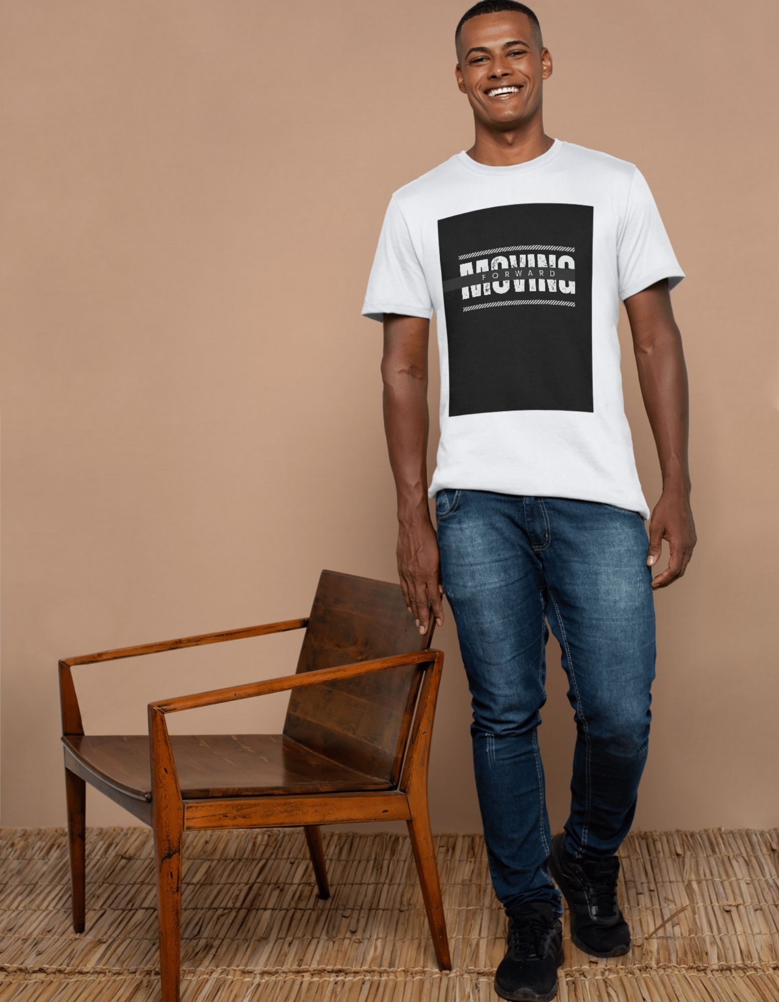 Moving forward Unisex Garment-Dyed T-shirt