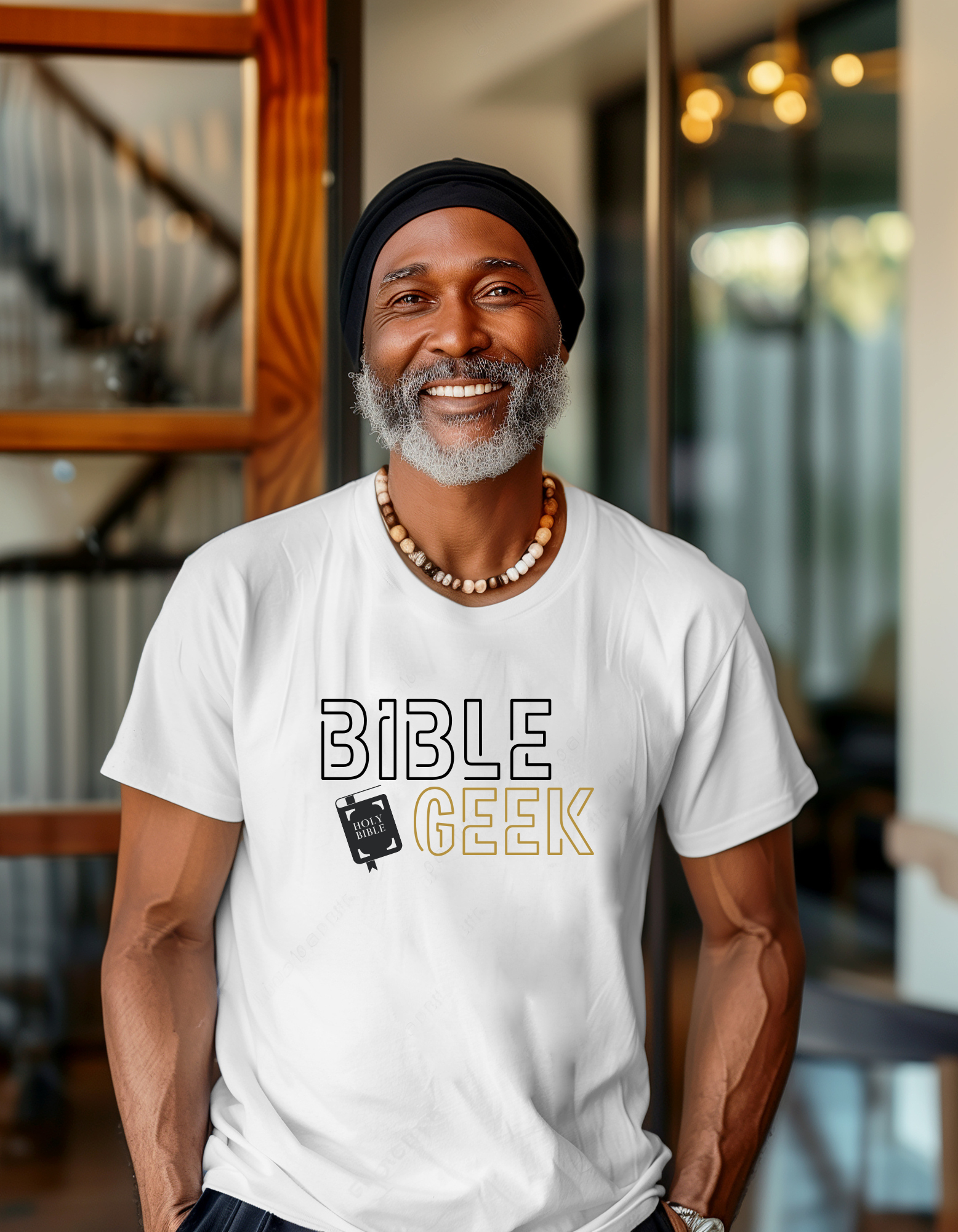 Bible Geek Unisex Heavy Cotton Tee - Perfect for Book Lovers, Religious Gifts, Christan Events, Bible Study, Everyday Wear