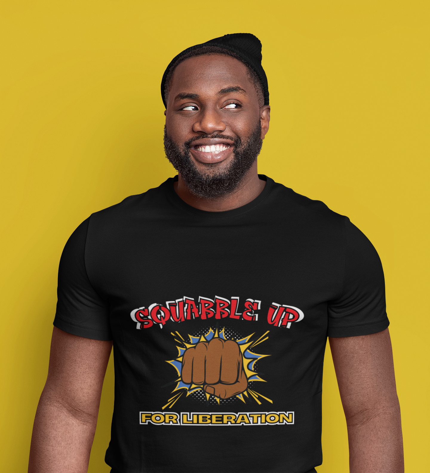 Squabble Up For Liberation Cotton Crew Tee