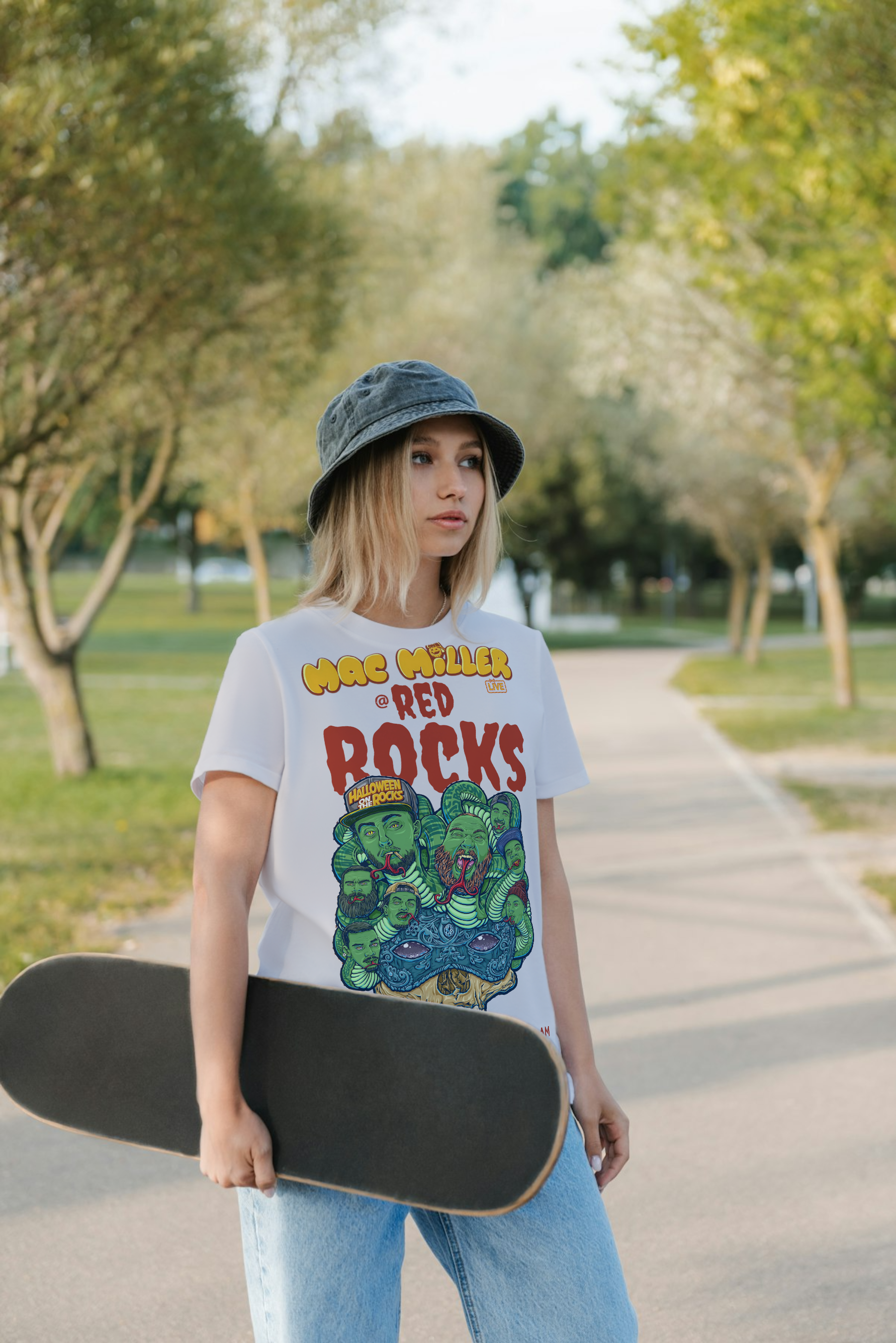 Mac Miller "Live at Red Rocks" T-Shirt – A GO:OD Addition to Your Wardrobe! product thumbnail image