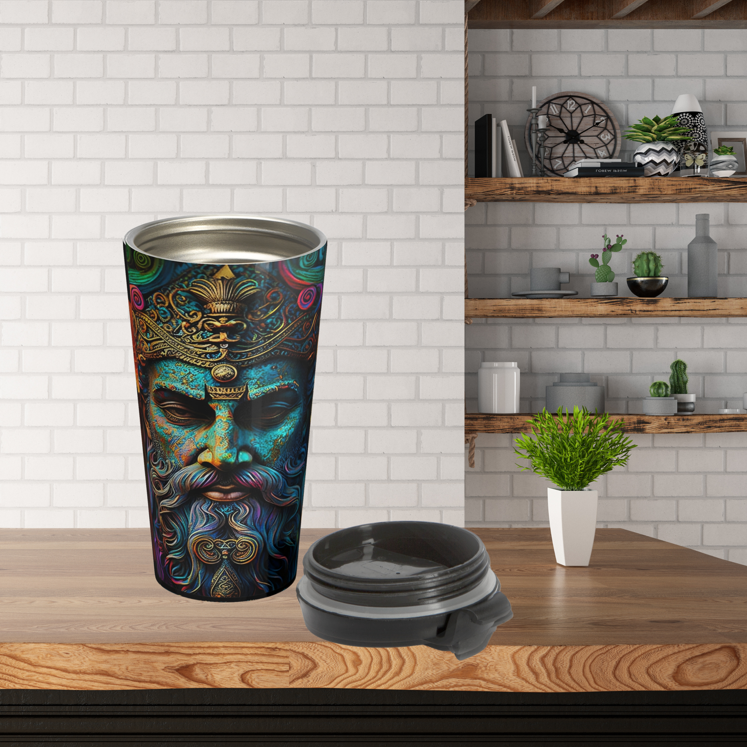 Ahura Mazda Persian God Stained Steel Mug product thumbnail image Ahura Mazda Persian God Stained Steel Mug product thumbnail image