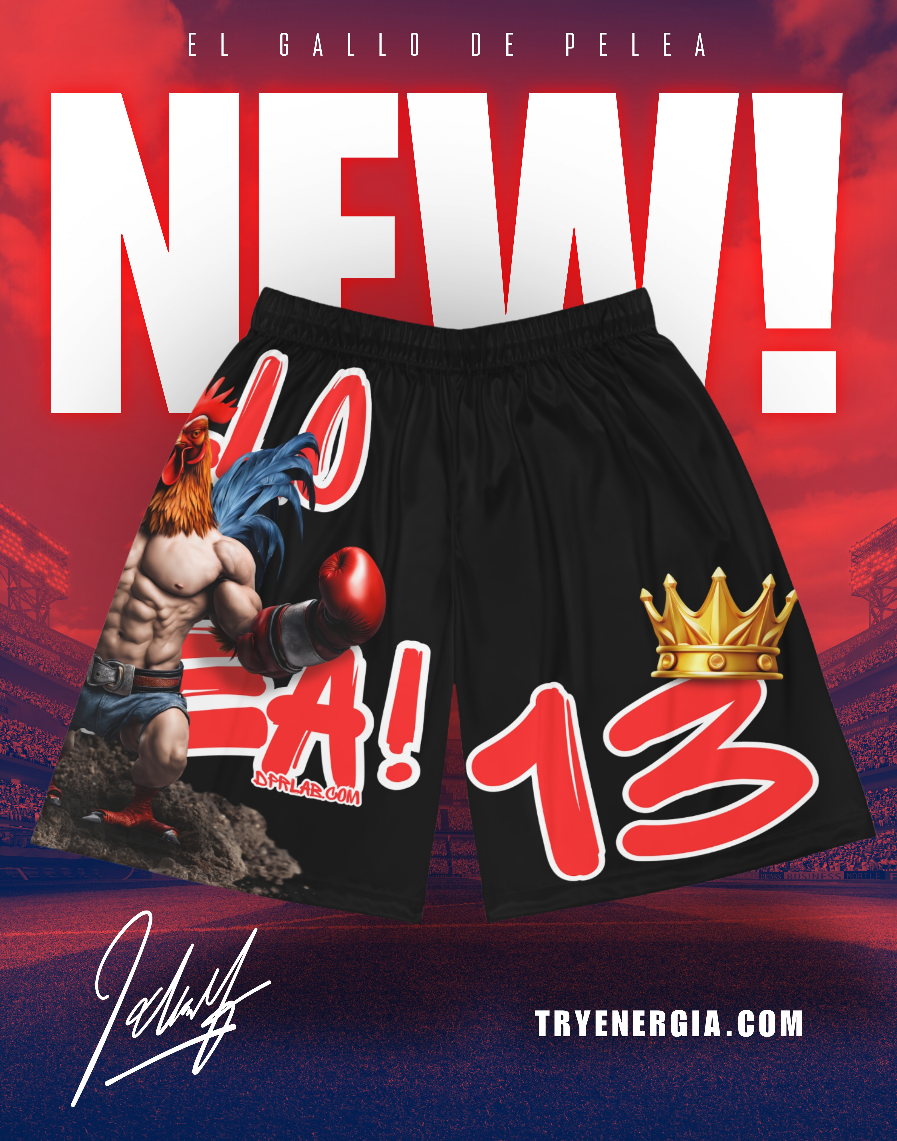 PR Boxing Legacy Shorts product thumbnail image PR Boxing Legacy Shorts product thumbnail image