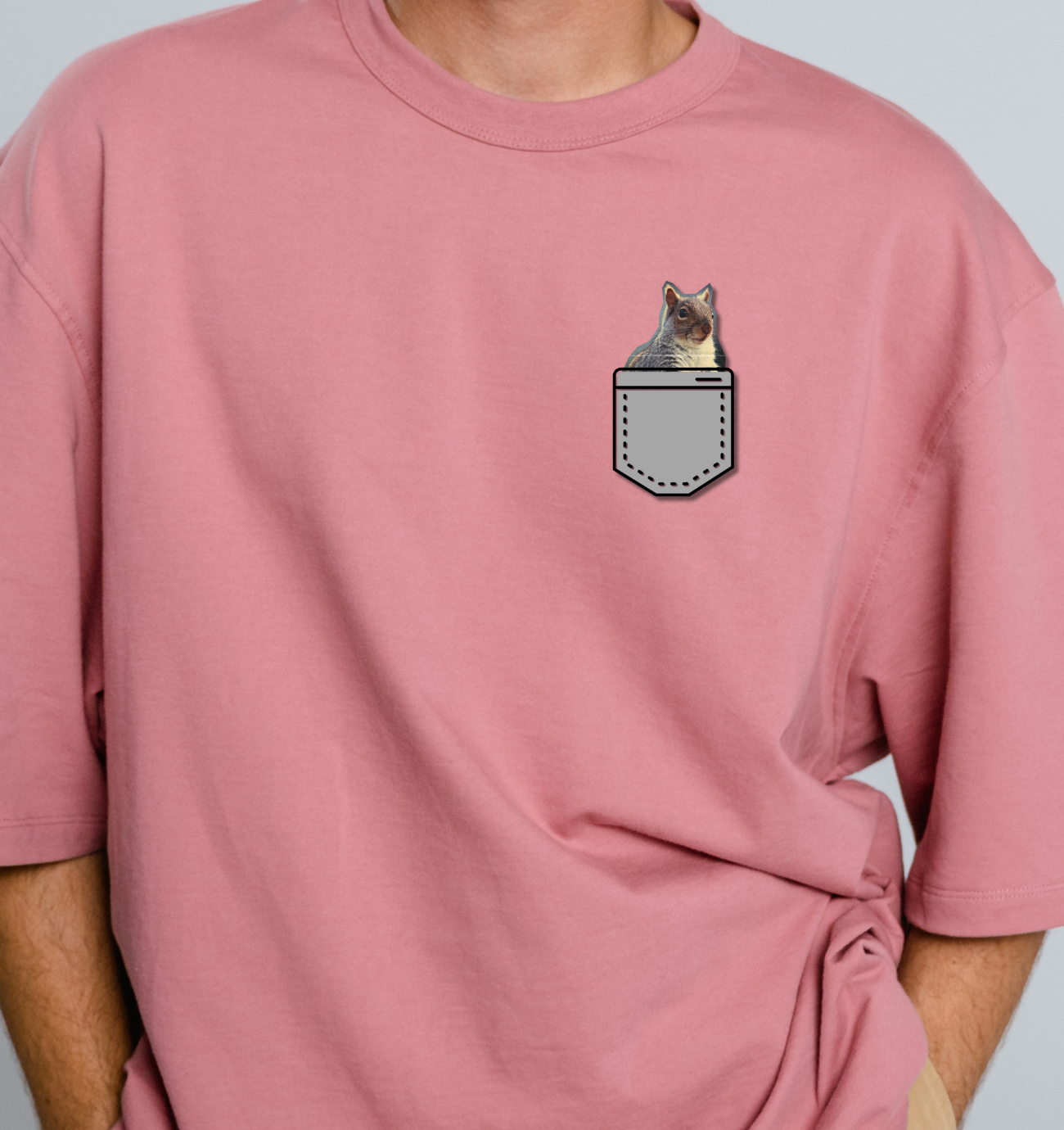 Squirrel Pocket Tee product thumbnail image Squirrel Pocket Tee product thumbnail image
