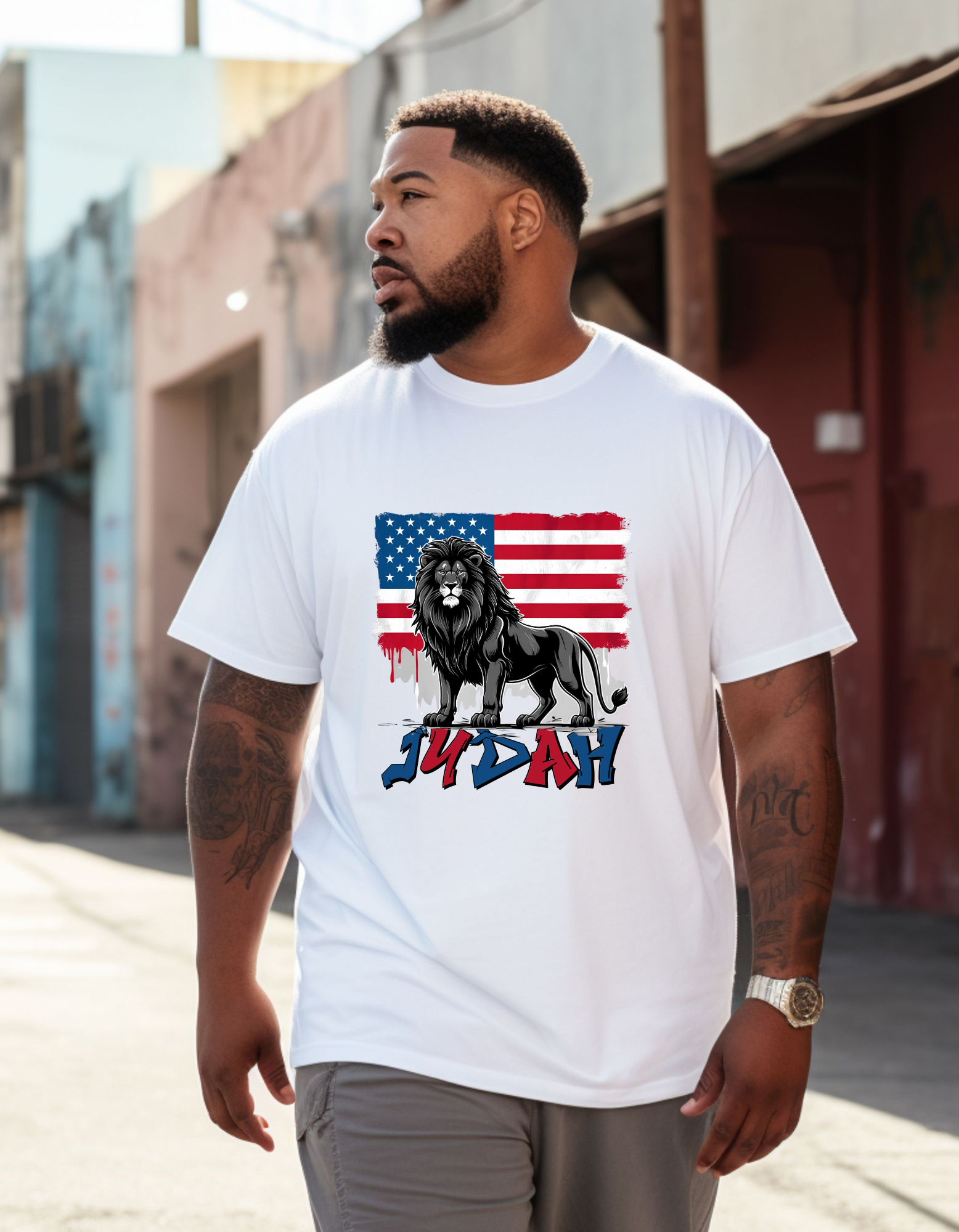 Hebrew Israelites Unisex Heavy Cotton Tee, 12 Tribes of Israel Judah Black Americans Print Shirt, Jewish Heritage Gift, Tribe of Judah