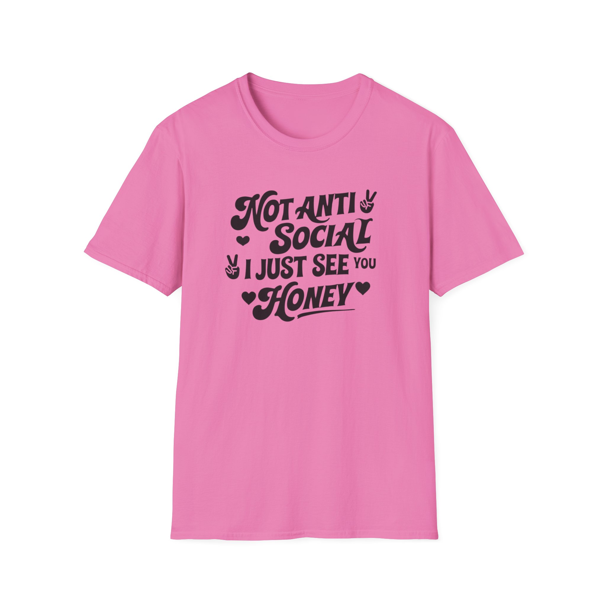 Not Anti Social Unisex Softstyle T-Shirt product thumbnail image Not Anti Social Unisex Softstyle T-Shirt product thumbnail image