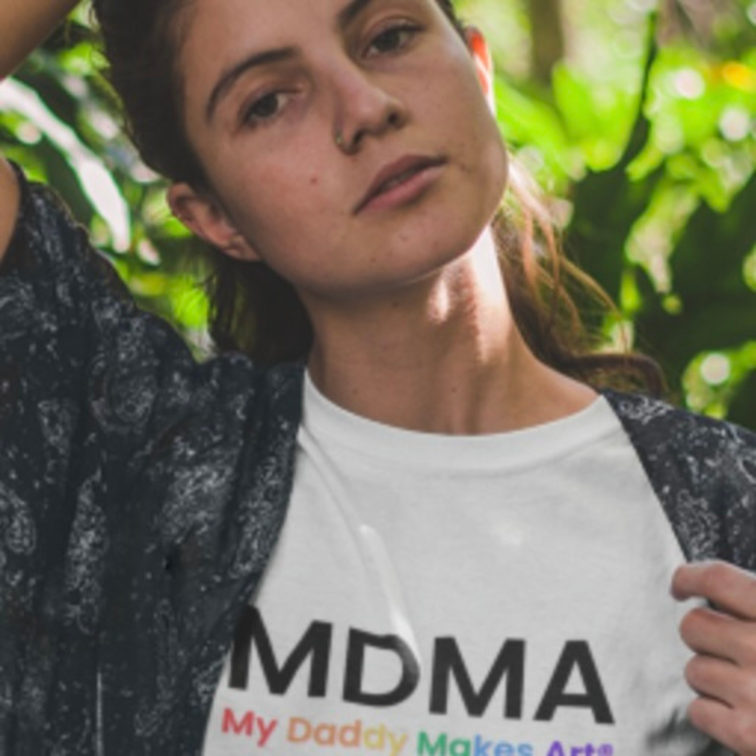 My Daddy Makes Art® Pride Tee product thumbnail image