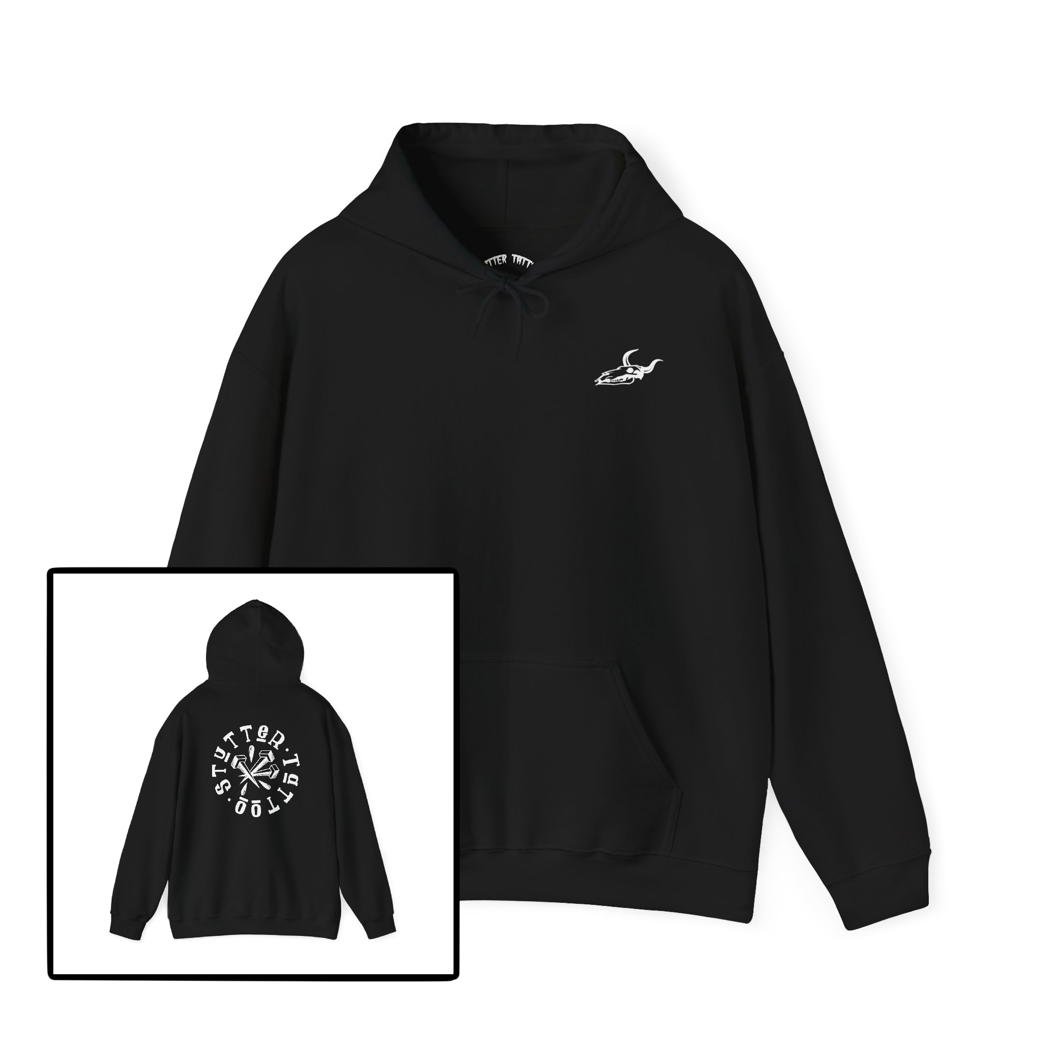 Spiked Hoodie Pullover Spiked Hoodie Pullover