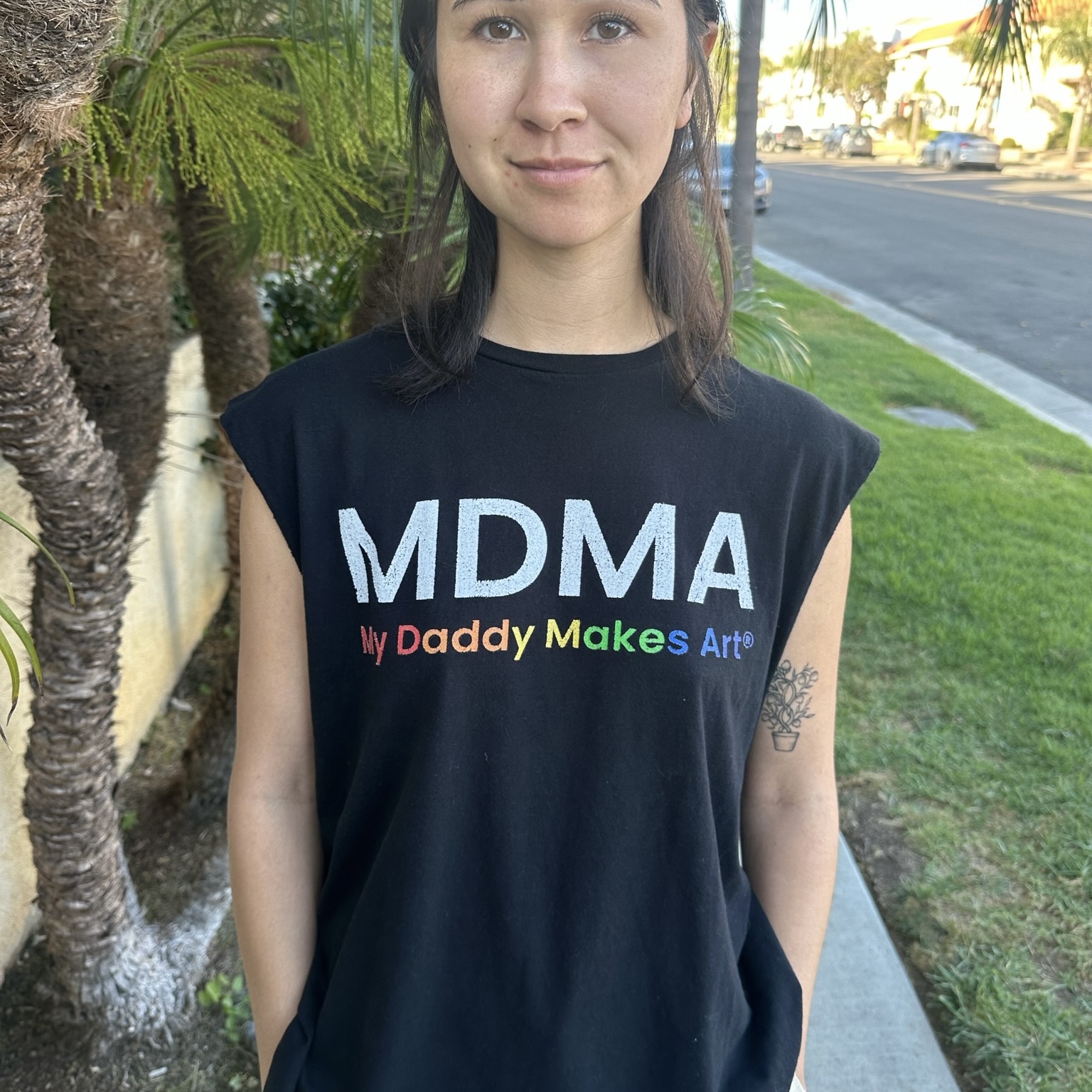 My Daddy Makes Art® Pride Tee product thumbnail image