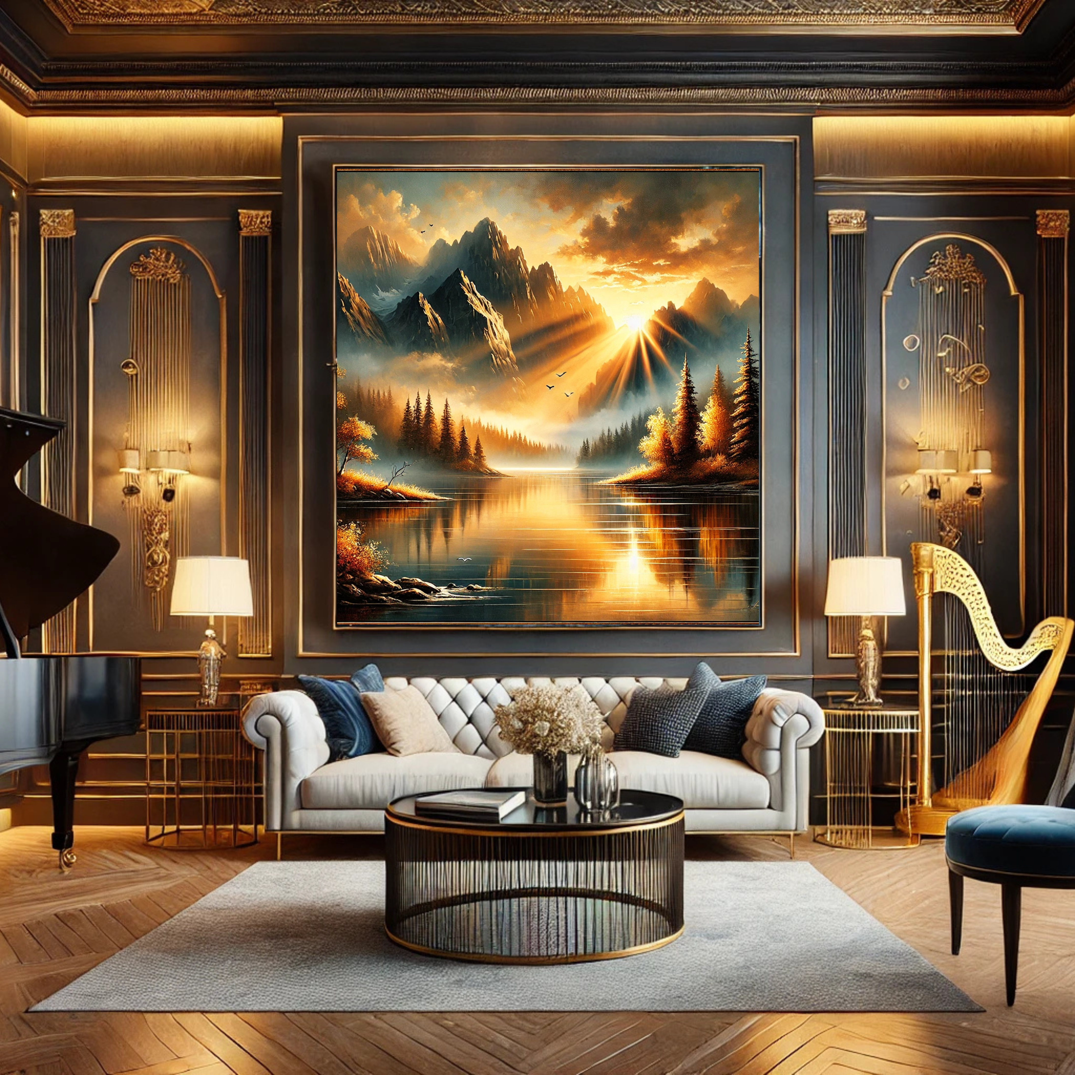 Ethereal Serenity | Majestic Nature Wall Art