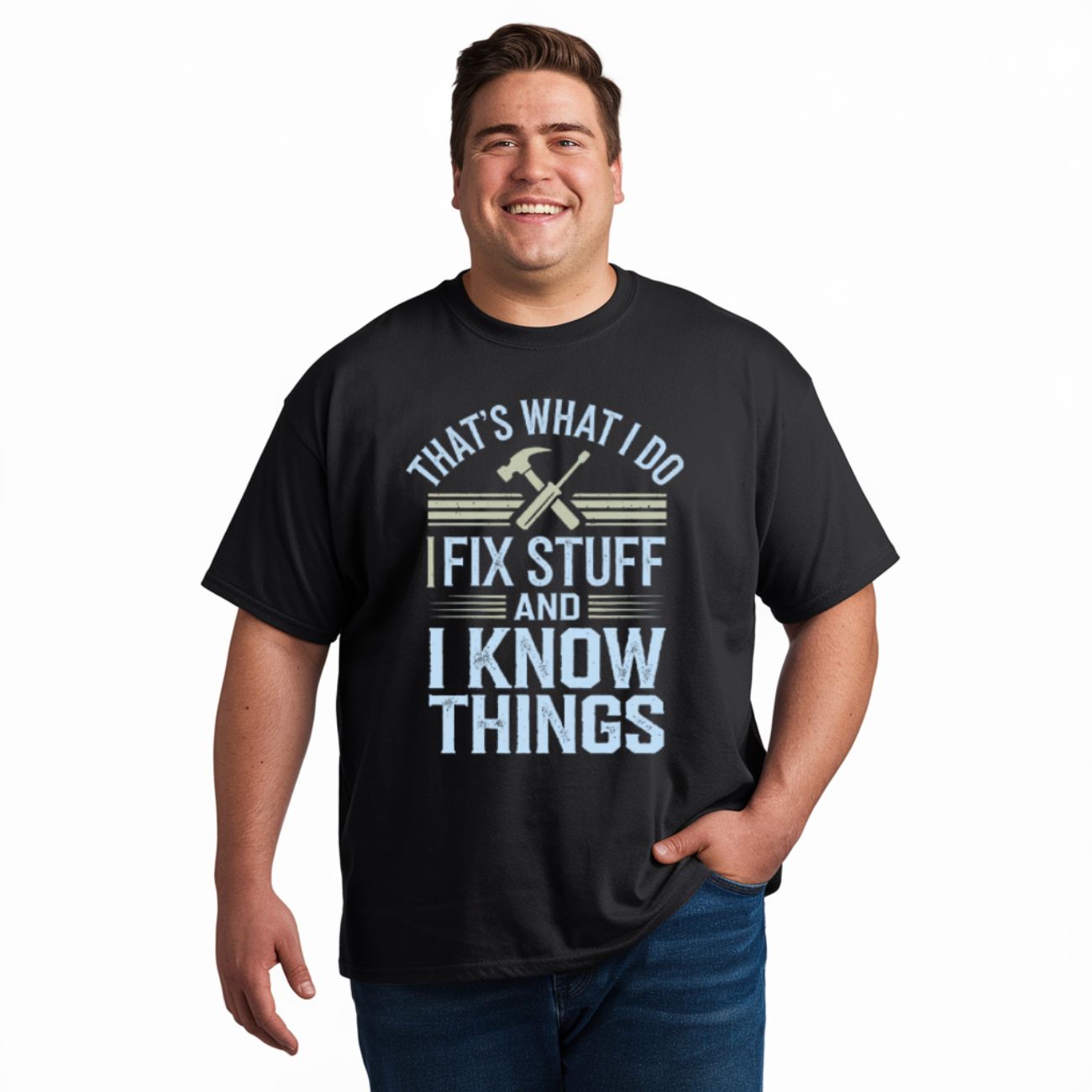 I Fix Stuff And I Know Things - Beefy-T® product thumbnail image
