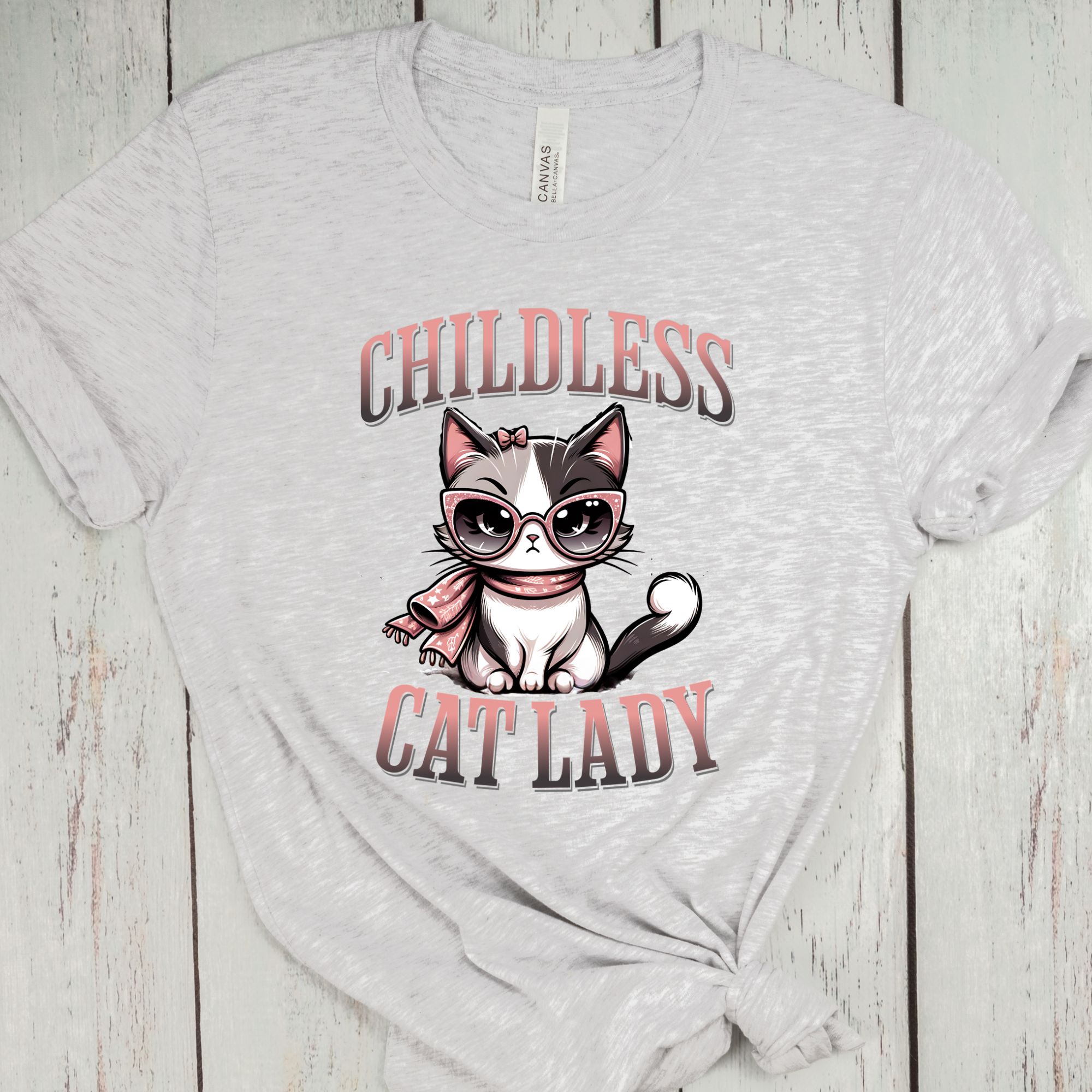 Childless Cat Lady Shirt product thumbnail image Childless Cat Lady Shirt product thumbnail image