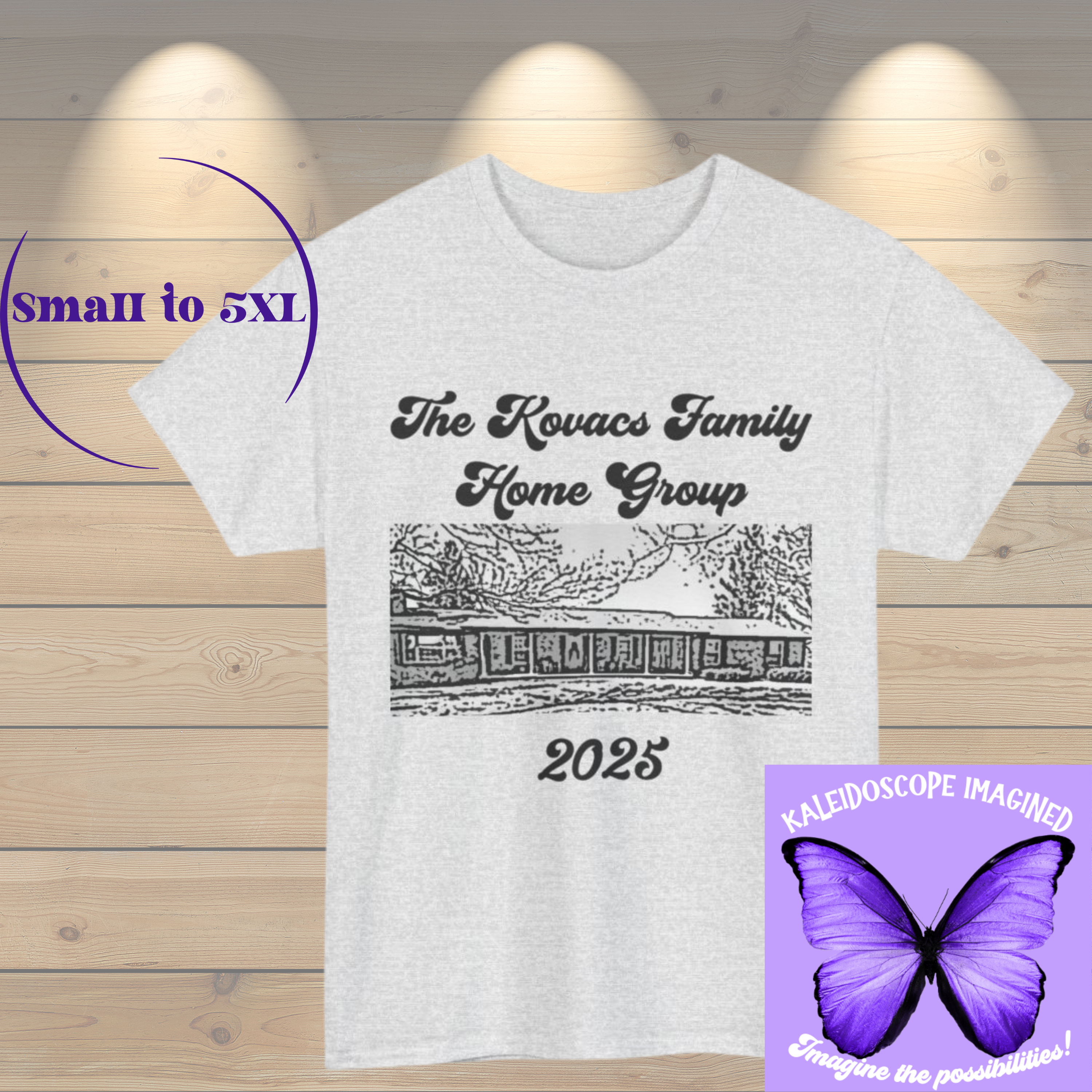 Family Home Group Unisex Tee - Kovacs Design product thumbnail image Family Home Group Unisex Tee - Kovacs Design product thumbnail image