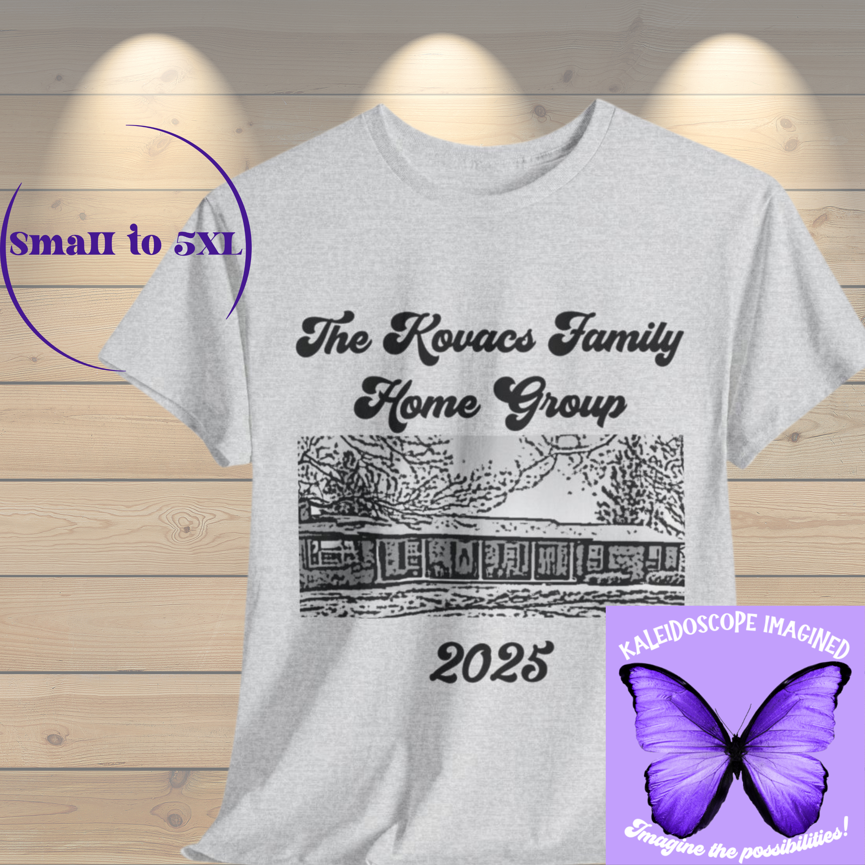 Family Home Group Unisex Tee - Kovacs Design product thumbnail image Family Home Group Unisex Tee - Kovacs Design product thumbnail image