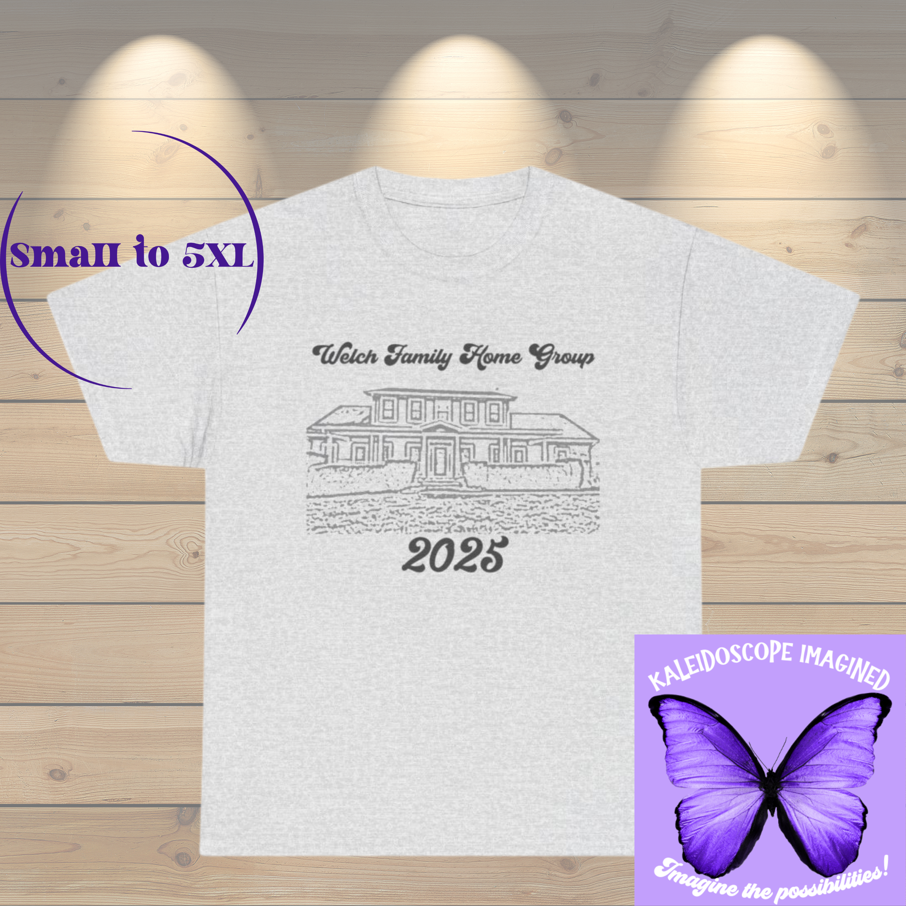 Family Home Group Unisex Tee - Welch family design product thumbnail image Family Home Group Unisex Tee - Welch family design product thumbnail image