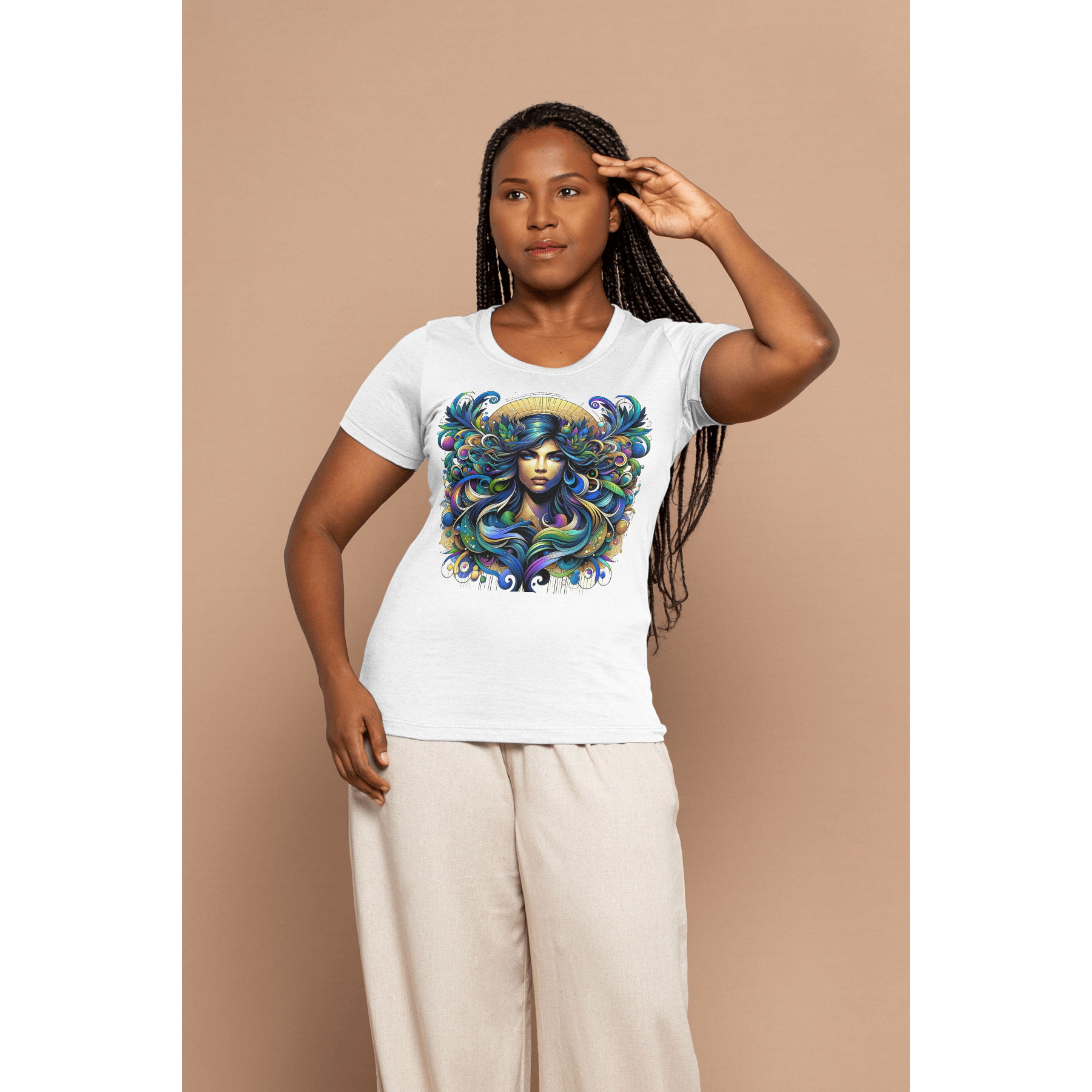Vibrant Bohemian Unisex Softstyle T-Shirt – Artistic Floral Design for Free Spirits product thumbnail image Vibrant Bohemian Unisex Softstyle T-Shirt – Artistic Floral Design for Free Spirits product thumbnail image