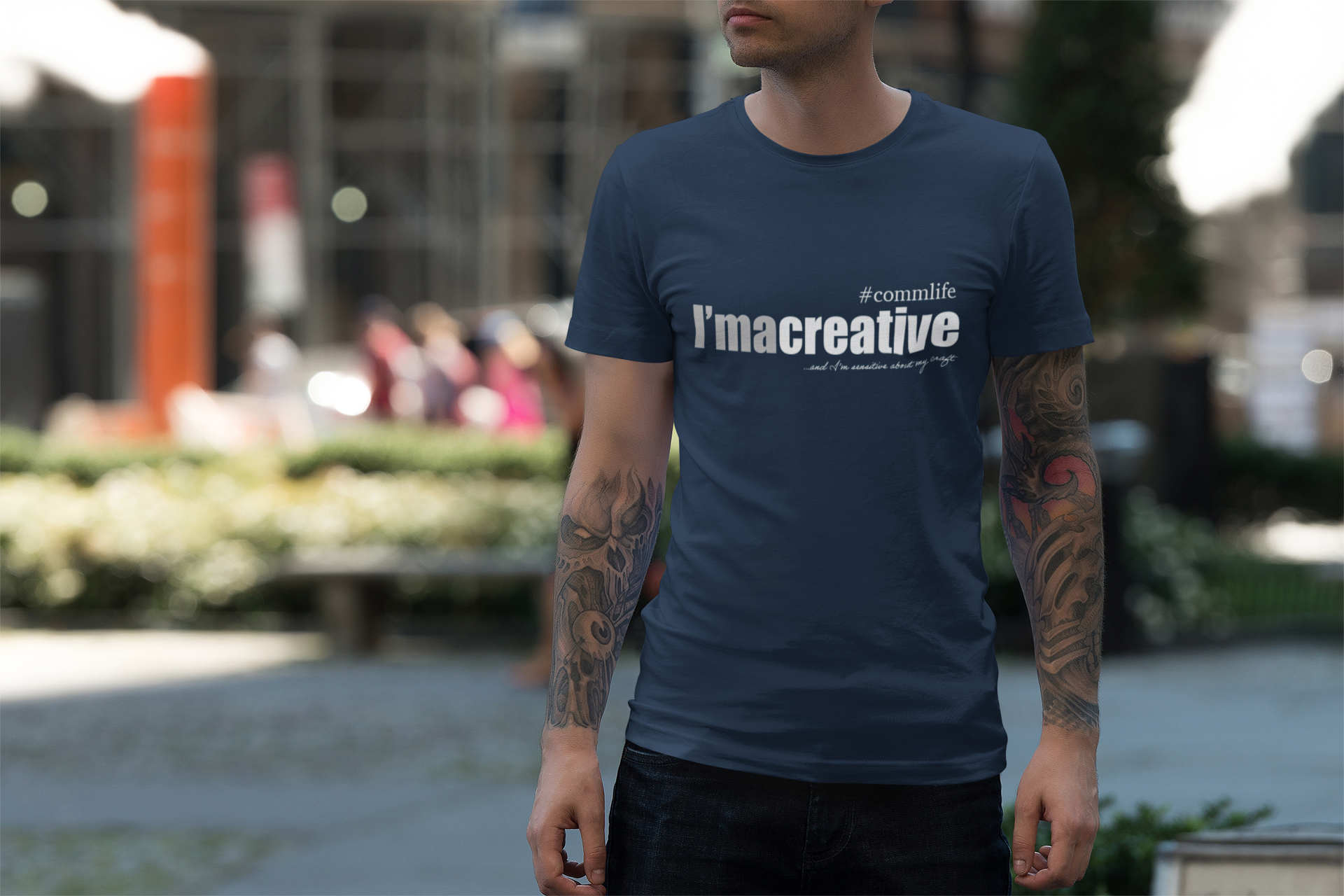 "I'm a creative" - Professional Comms Gear | T-shirt product thumbnail image "I'm a creative" - Professional Comms Gear | T-shirt product thumbnail image