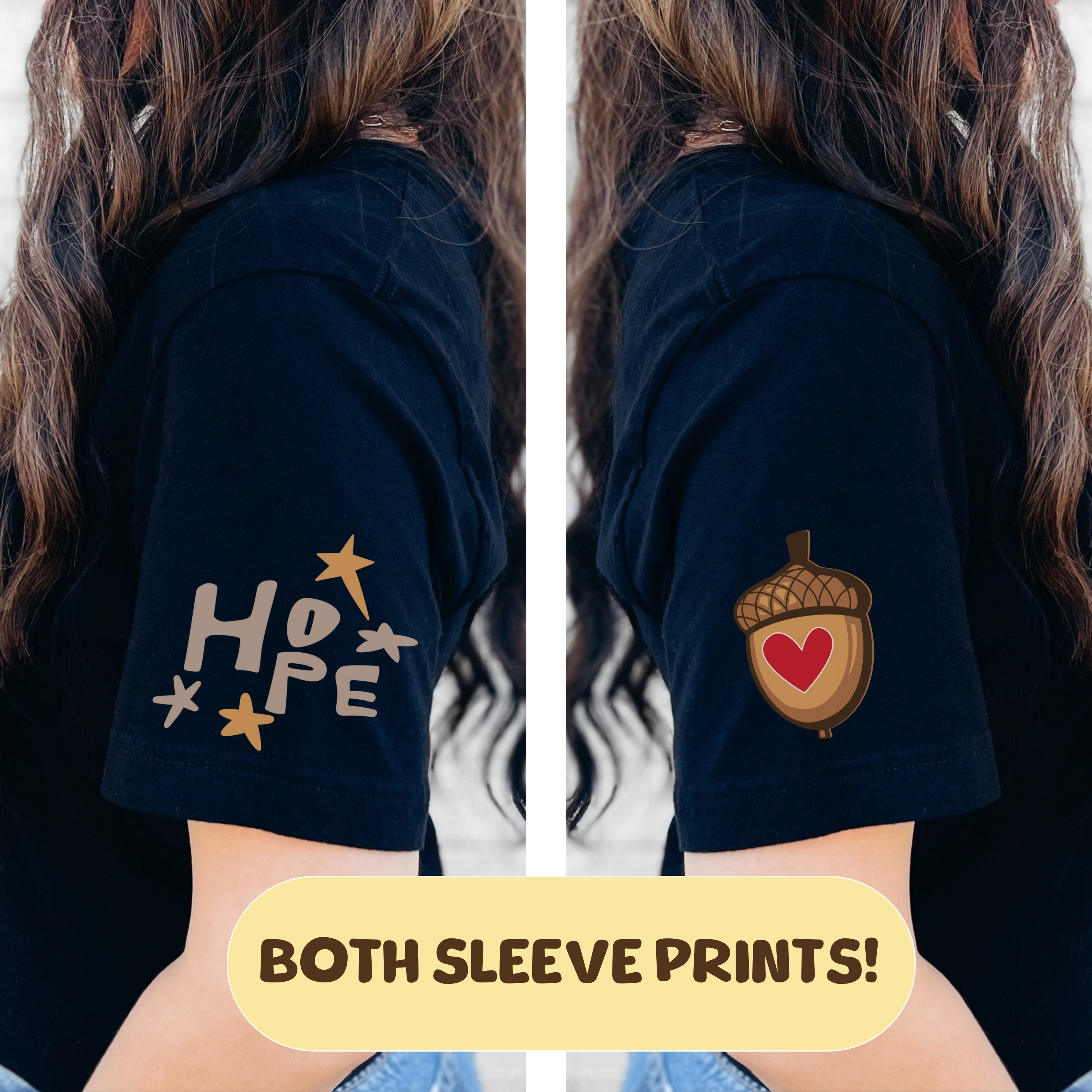 Hobi Squirrel Tee! Printed on FRONT/BACK/BOTH SLEEVES, Designed for ARMY, by ARMY  product thumbnail image