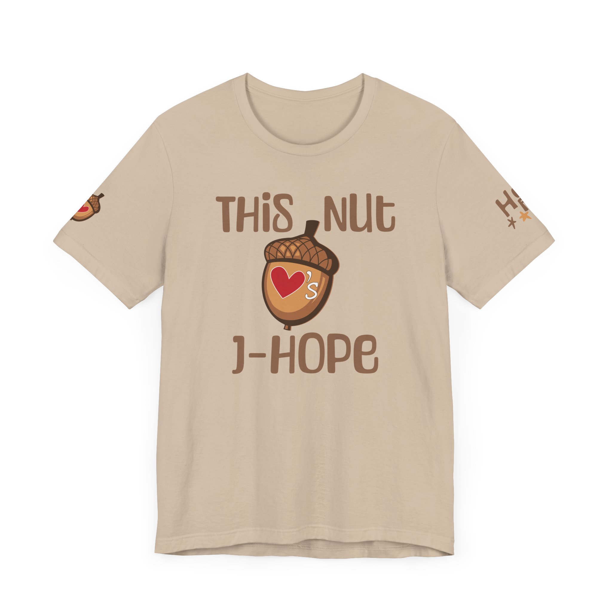 Hobi Squirrel Tee! Printed on FRONT/BACK/BOTH SLEEVES, Designed for ARMY, by ARMY product thumbnail image Hobi Squirrel Tee! Printed on FRONT/BACK/BOTH SLEEVES, Designed for ARMY, by ARMY product thumbnail image