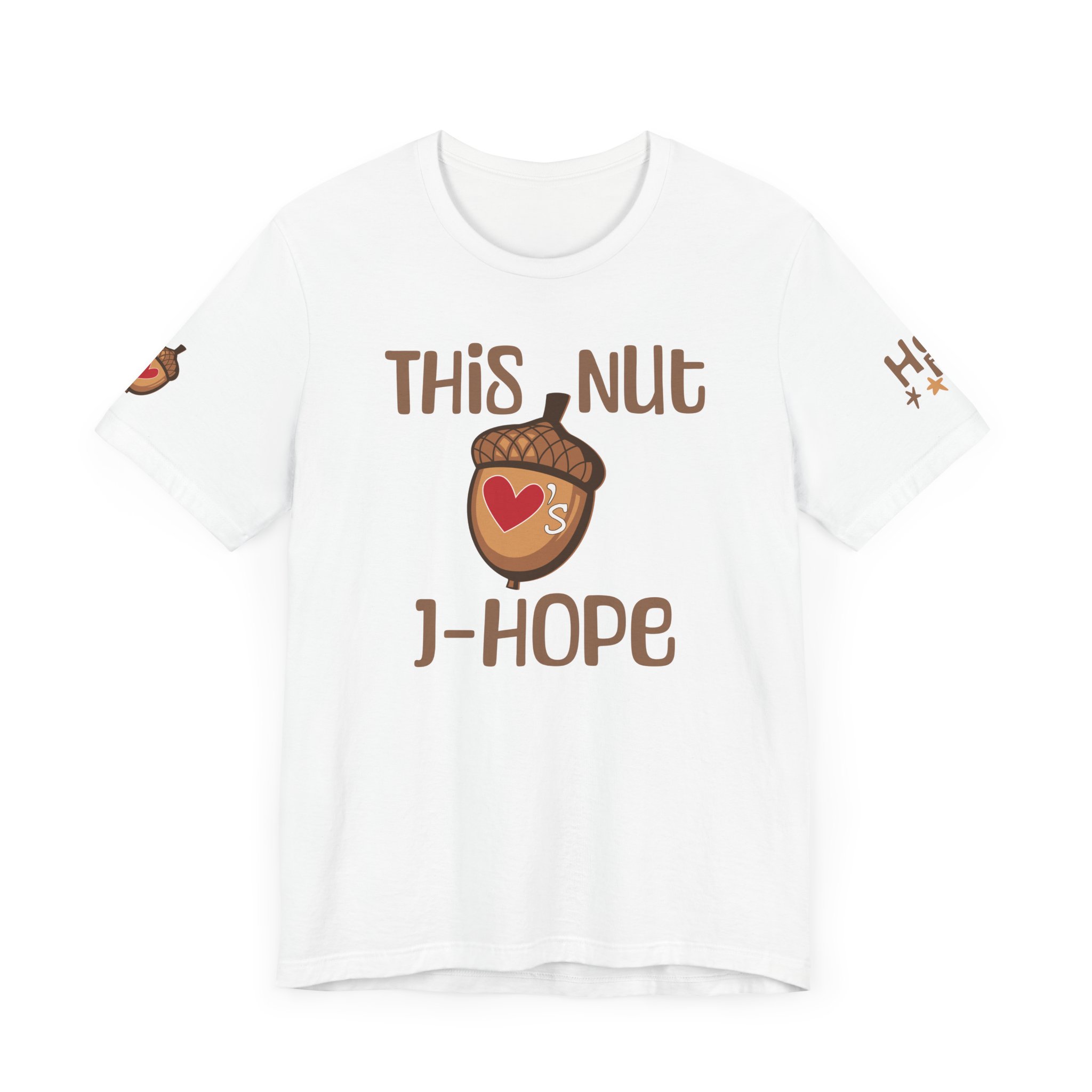 Hobi Squirrel Tee! Printed on FRONT/BACK/BOTH SLEEVES, Designed for ARMY, by ARMY product thumbnail image Hobi Squirrel Tee! Printed on FRONT/BACK/BOTH SLEEVES, Designed for ARMY, by ARMY product thumbnail image