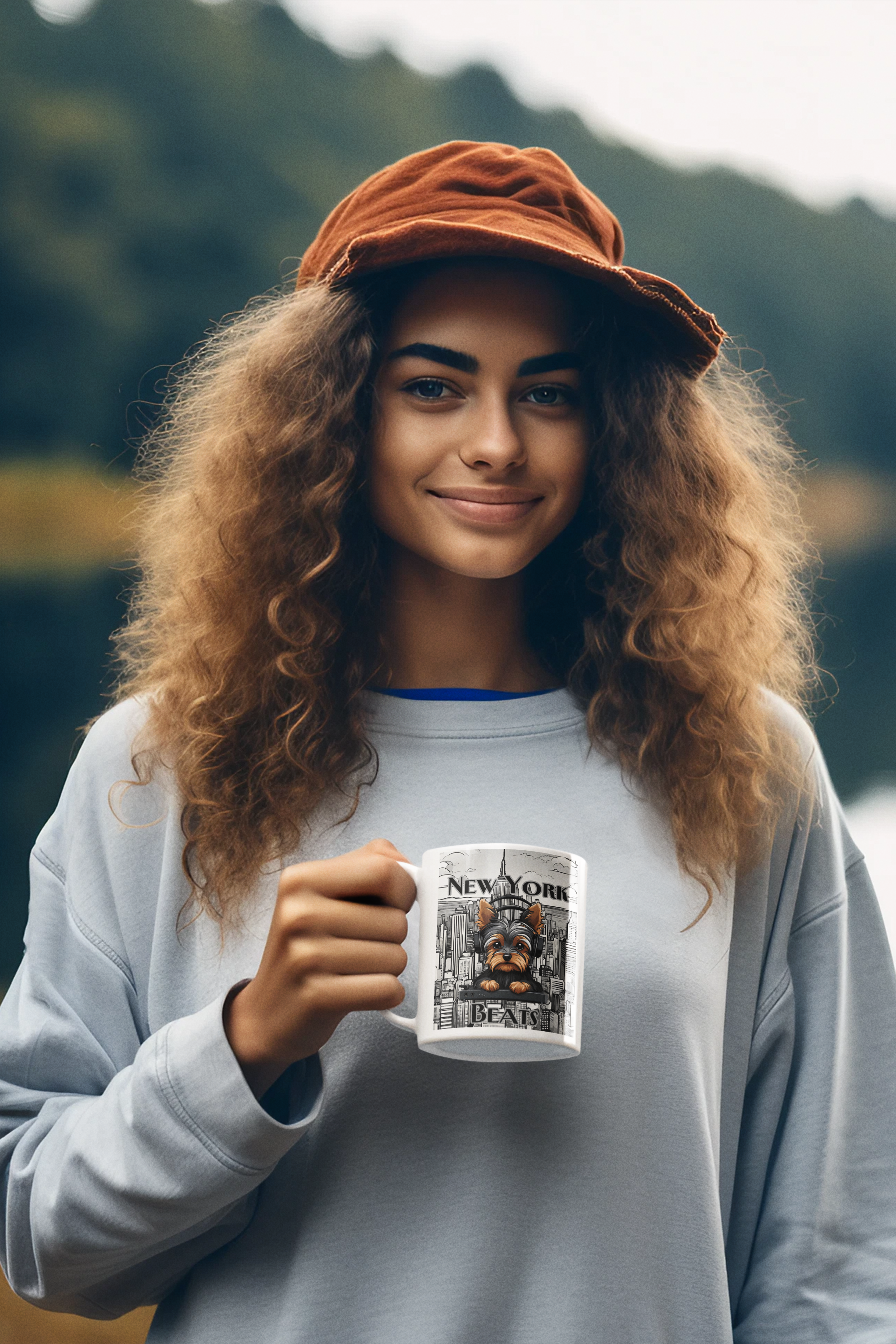 Mug - New York Beats Ceramic Mug, 11oz or 15oz product thumbnail image Mug - New York Beats Ceramic Mug, 11oz or 15oz product thumbnail image