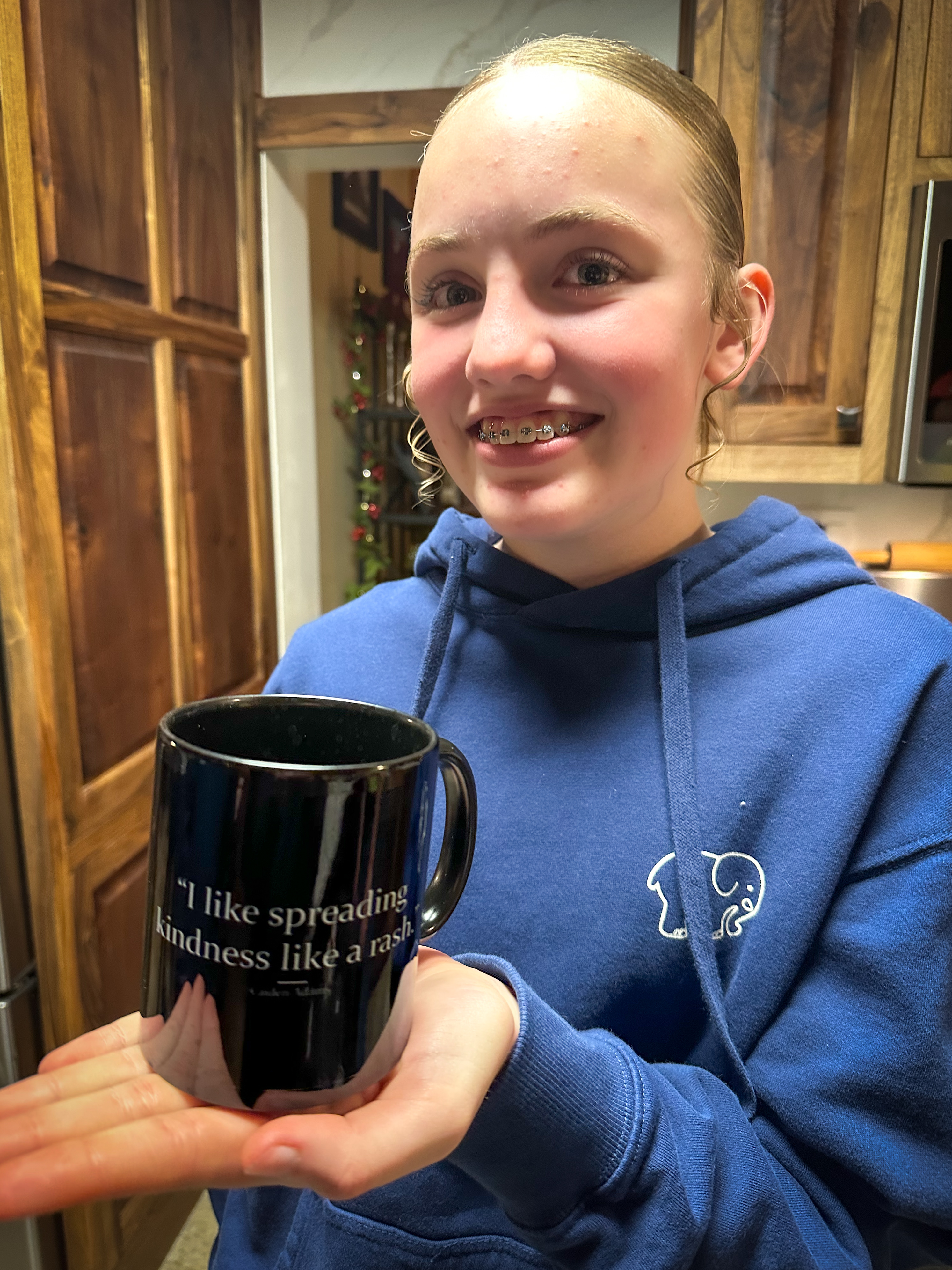 Spreading Kindness Black Mug (11oz, 15oz) Spreading Kindness Black Mug (11oz, 15oz)