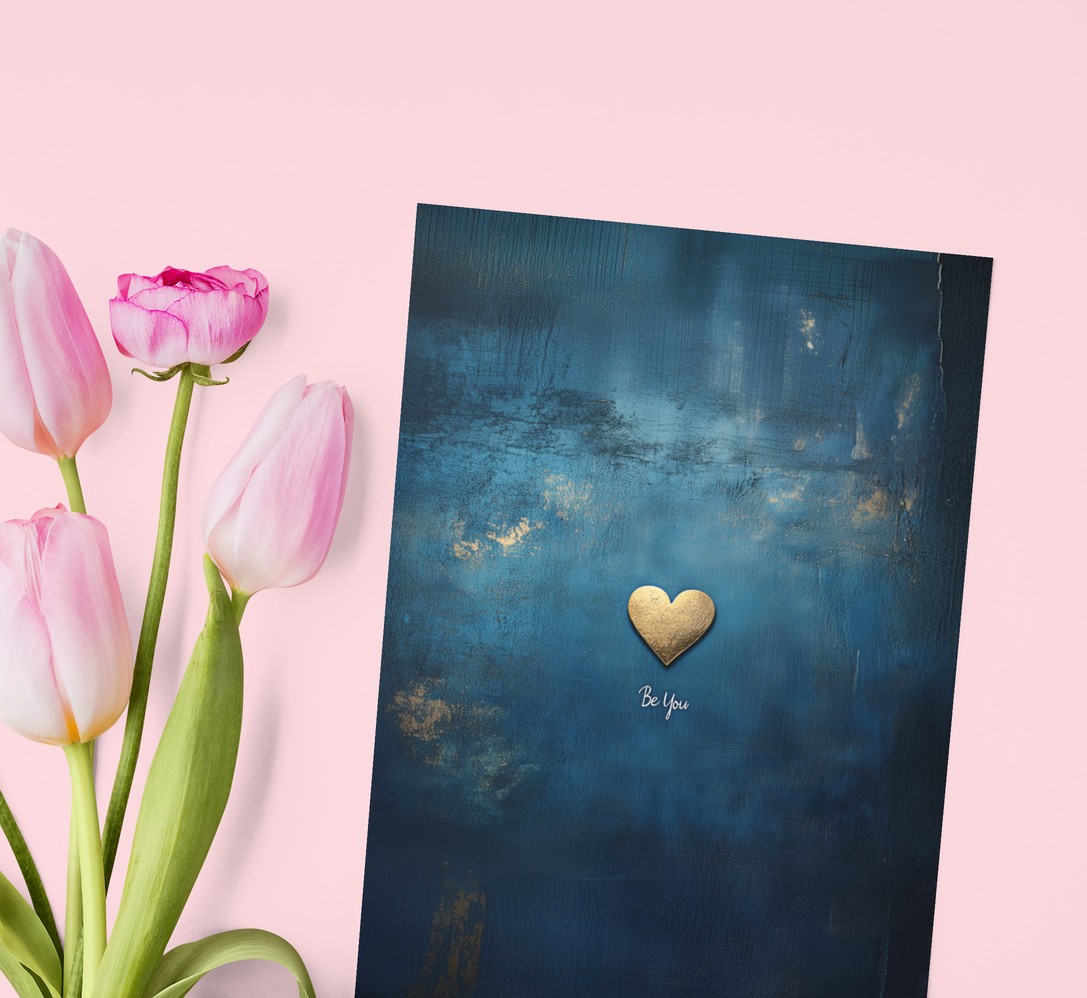 "Be You" Custom Greeting Card | Minimalist & Artistic Card | Thinking of You product thumbnail image "Be You" Custom Greeting Card | Minimalist & Artistic Card | Thinking of You product thumbnail image