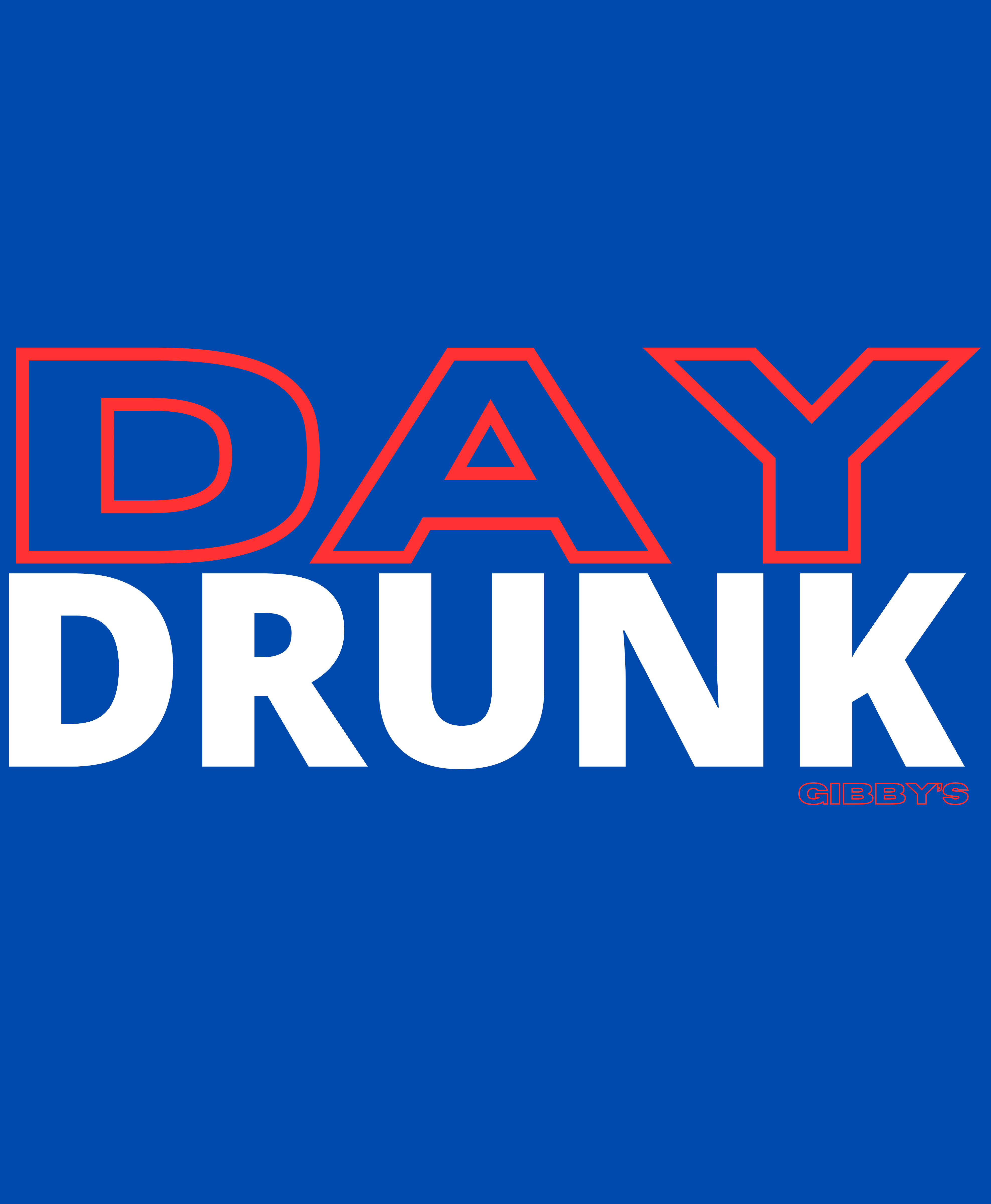 Day Drunk - USA Adult Tee  product thumbnail image